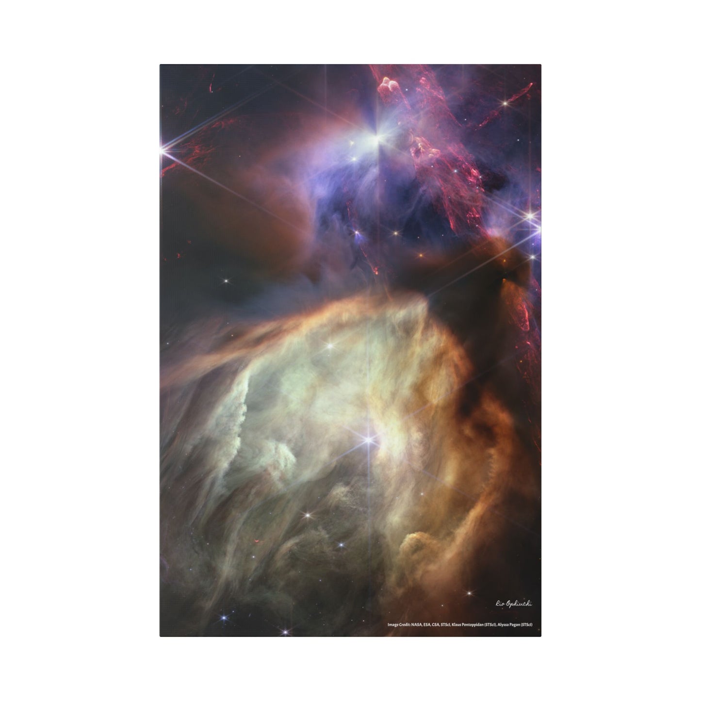 Rho Ophiuchi, Canvas Wall Art