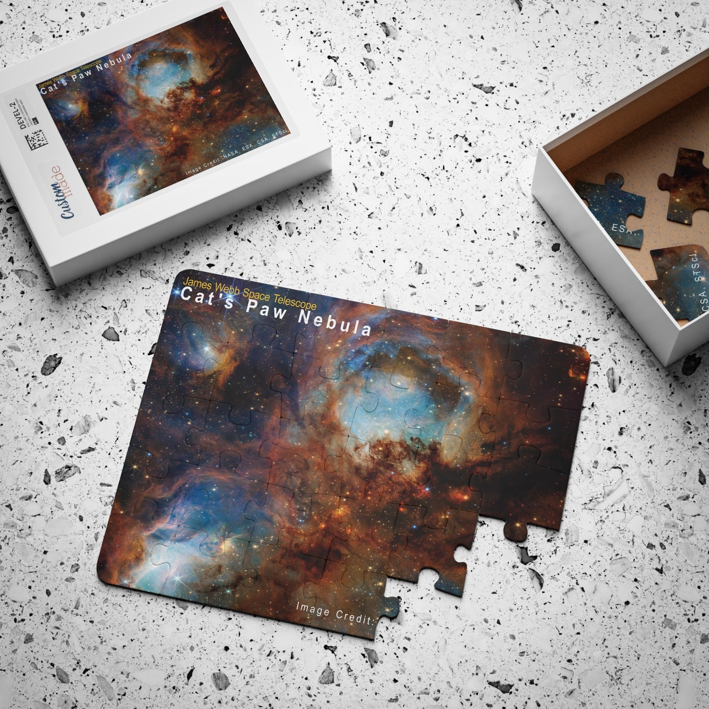 Cat's Paw Nebula, Kids' Puzzle