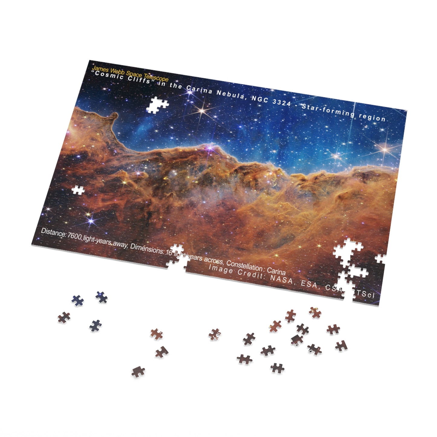 Cosmic Cliffs, Jigsaw Puzzle