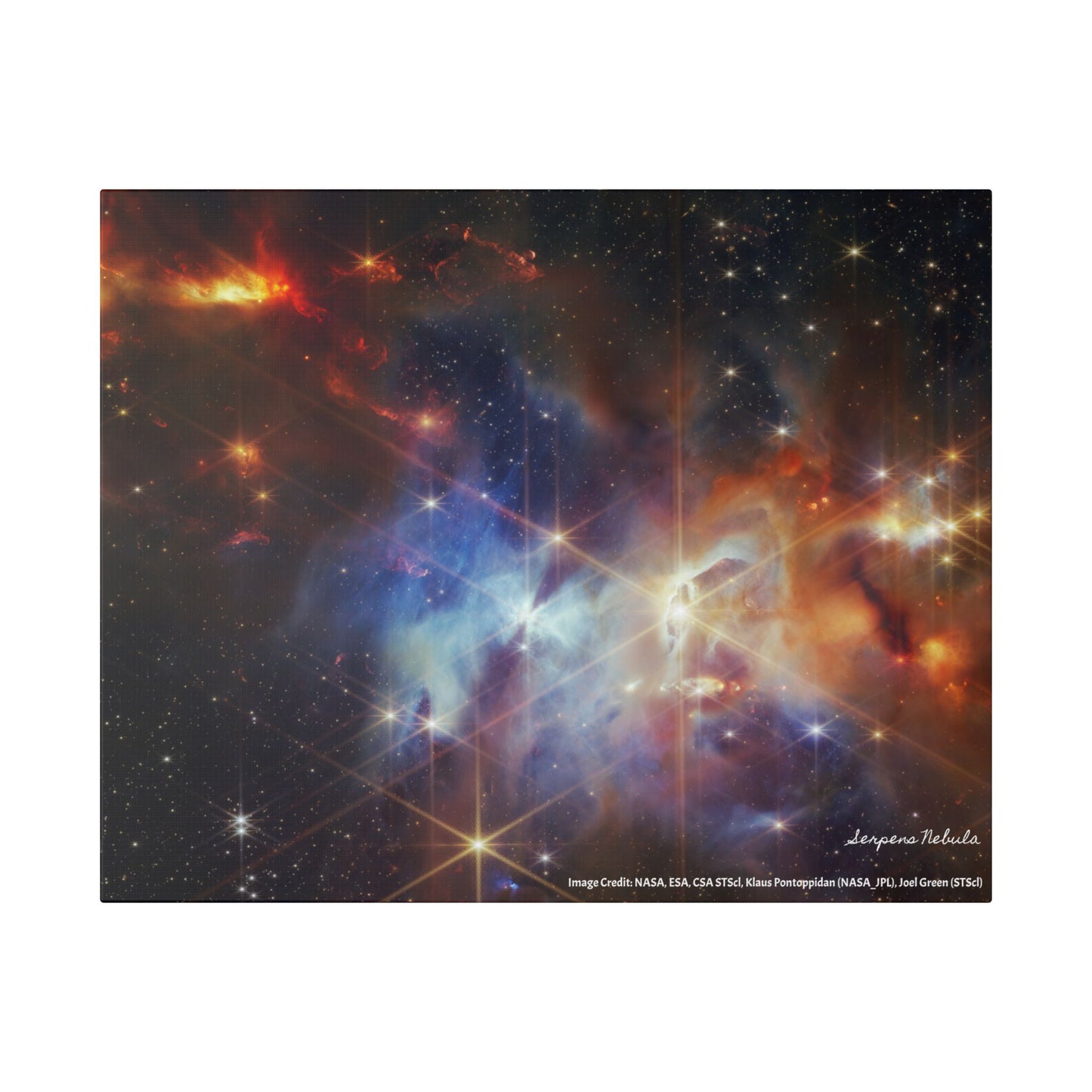 Serpens Nebula, Canvas Wall Art