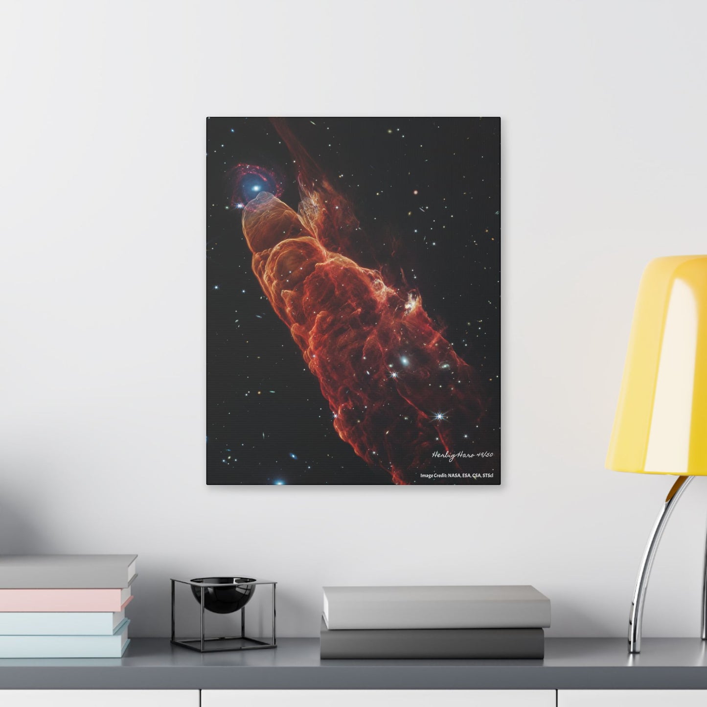 Herbig-Haro 49/50, Canvas Wall Art
