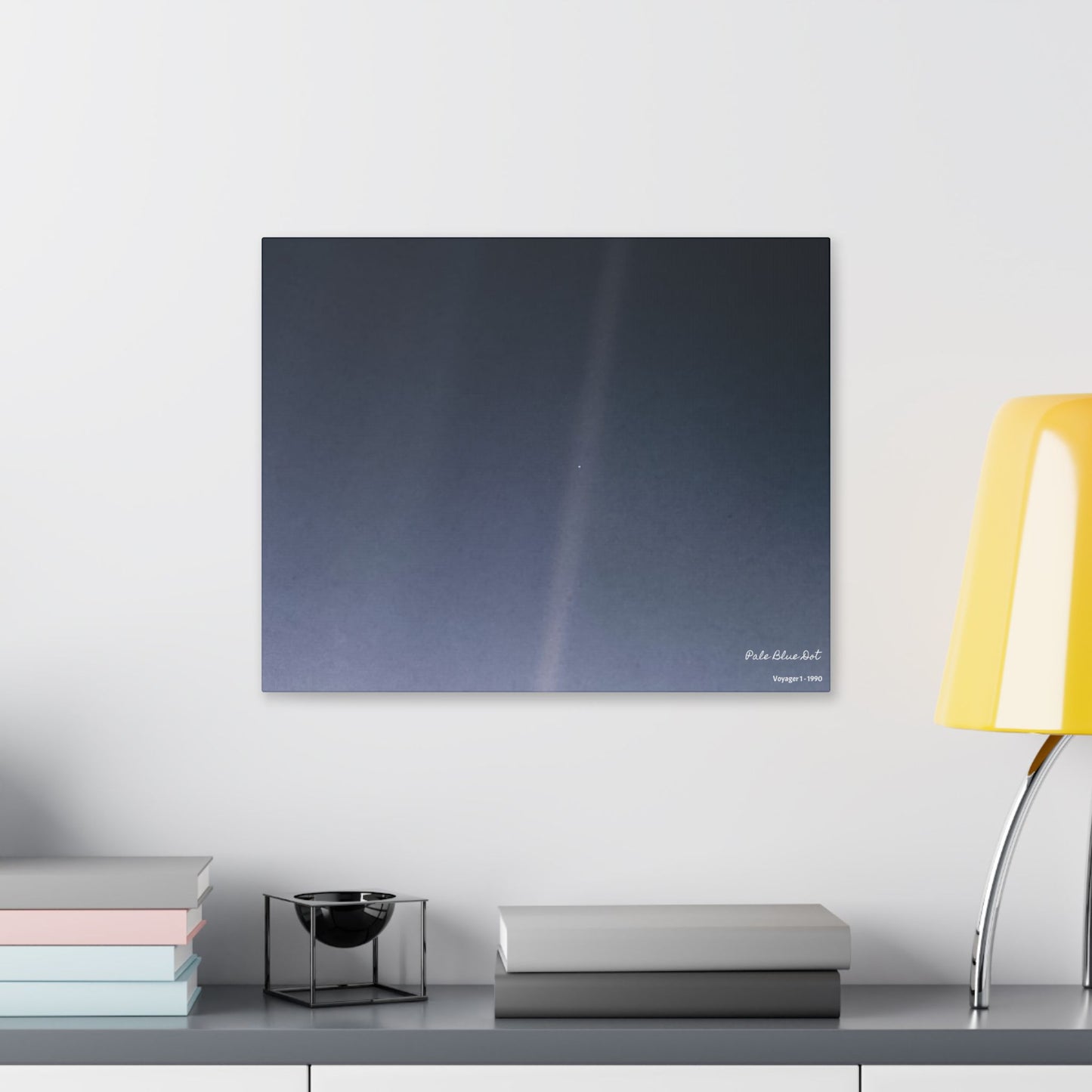 Pale Blue Dot, Canvas Wall Art