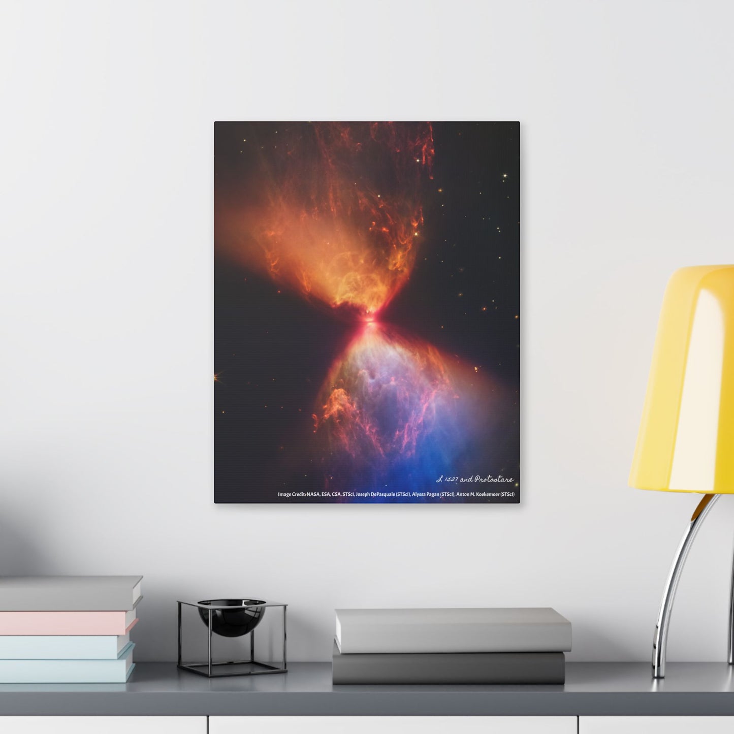 L 1527 and Protostar, Canvas Wall Art