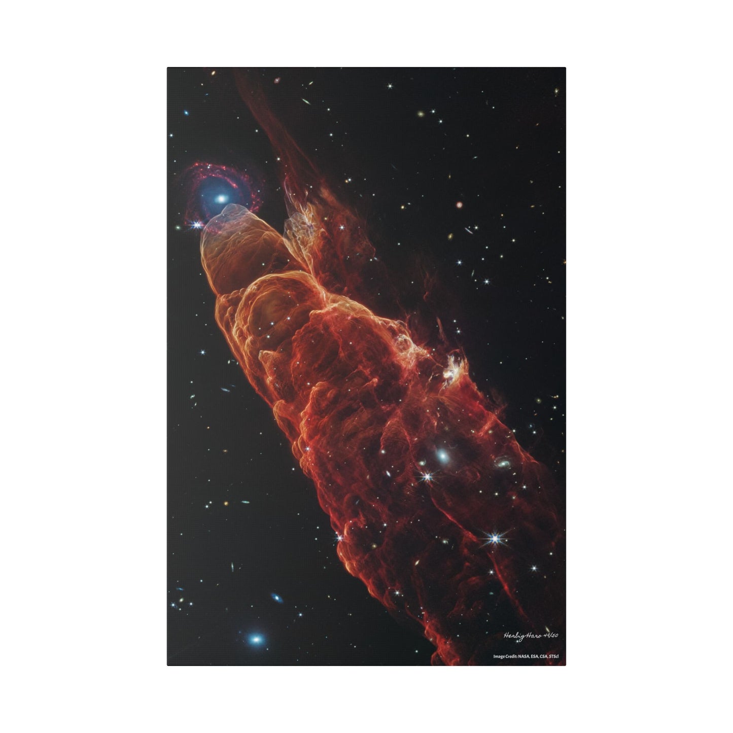 Herbig-Haro 49/50, Canvas Wall Art