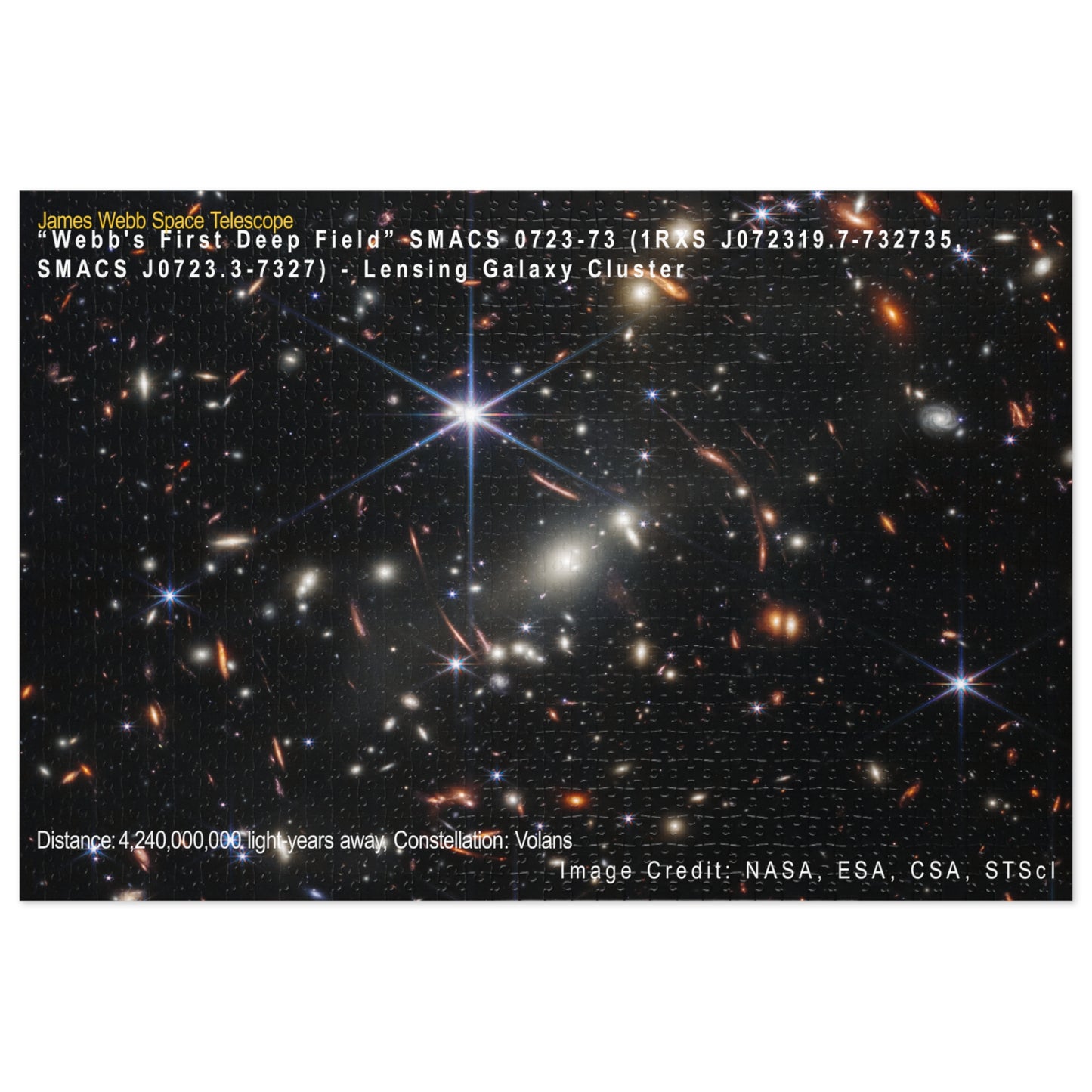 Webb's First Deep Field, Jigsaw Puzzle