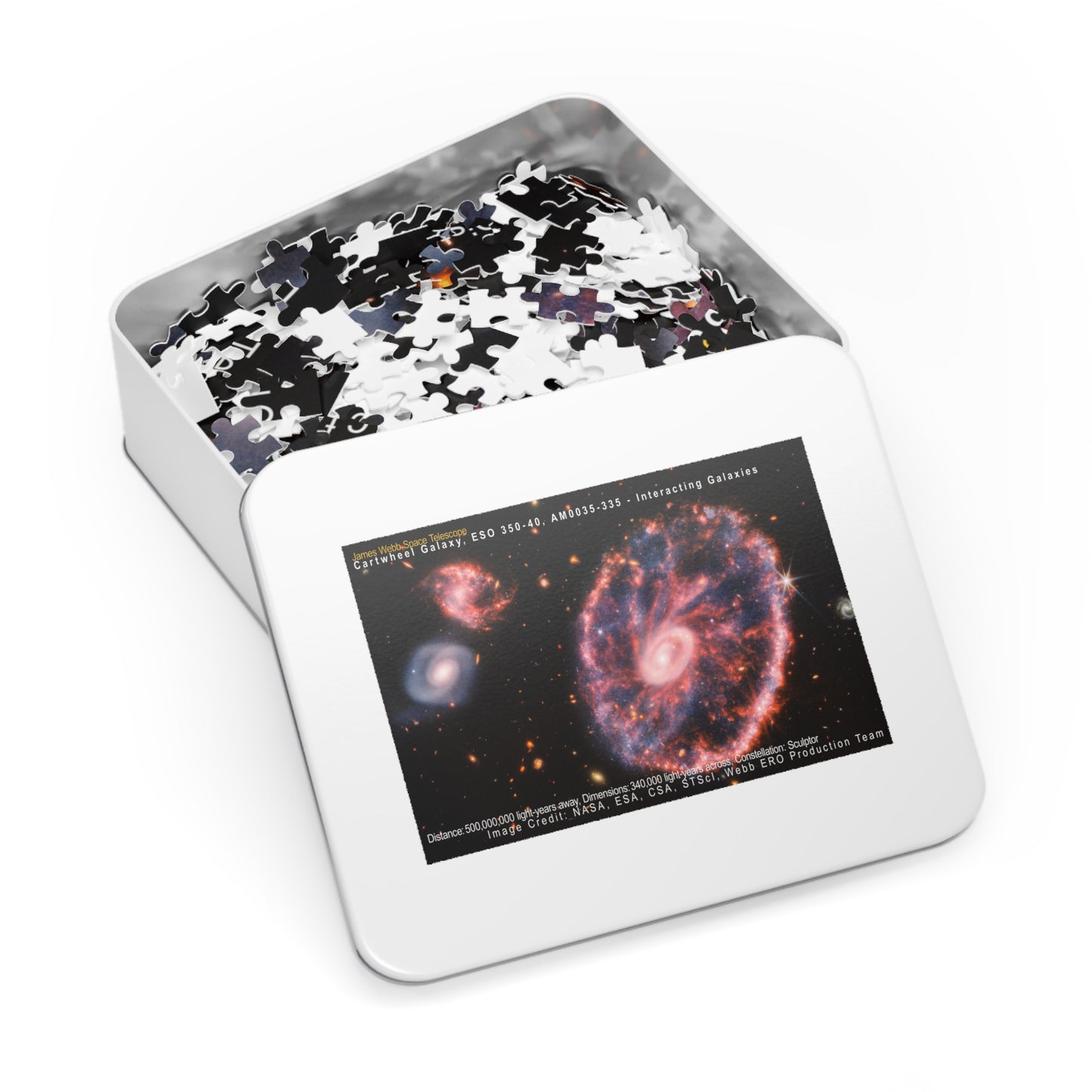 Cartwheel Galaxy, Jigsaw Puzzle