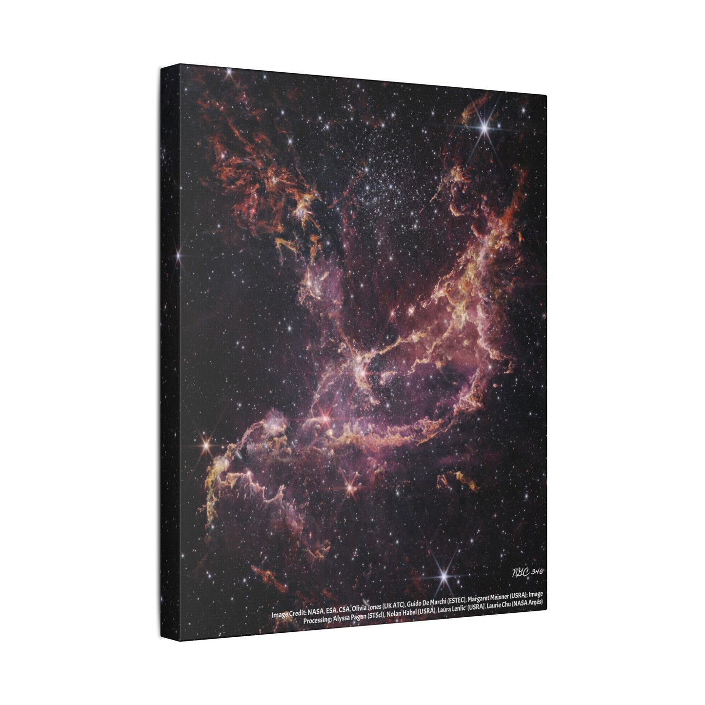NGC 346, Canvas Wall Art
