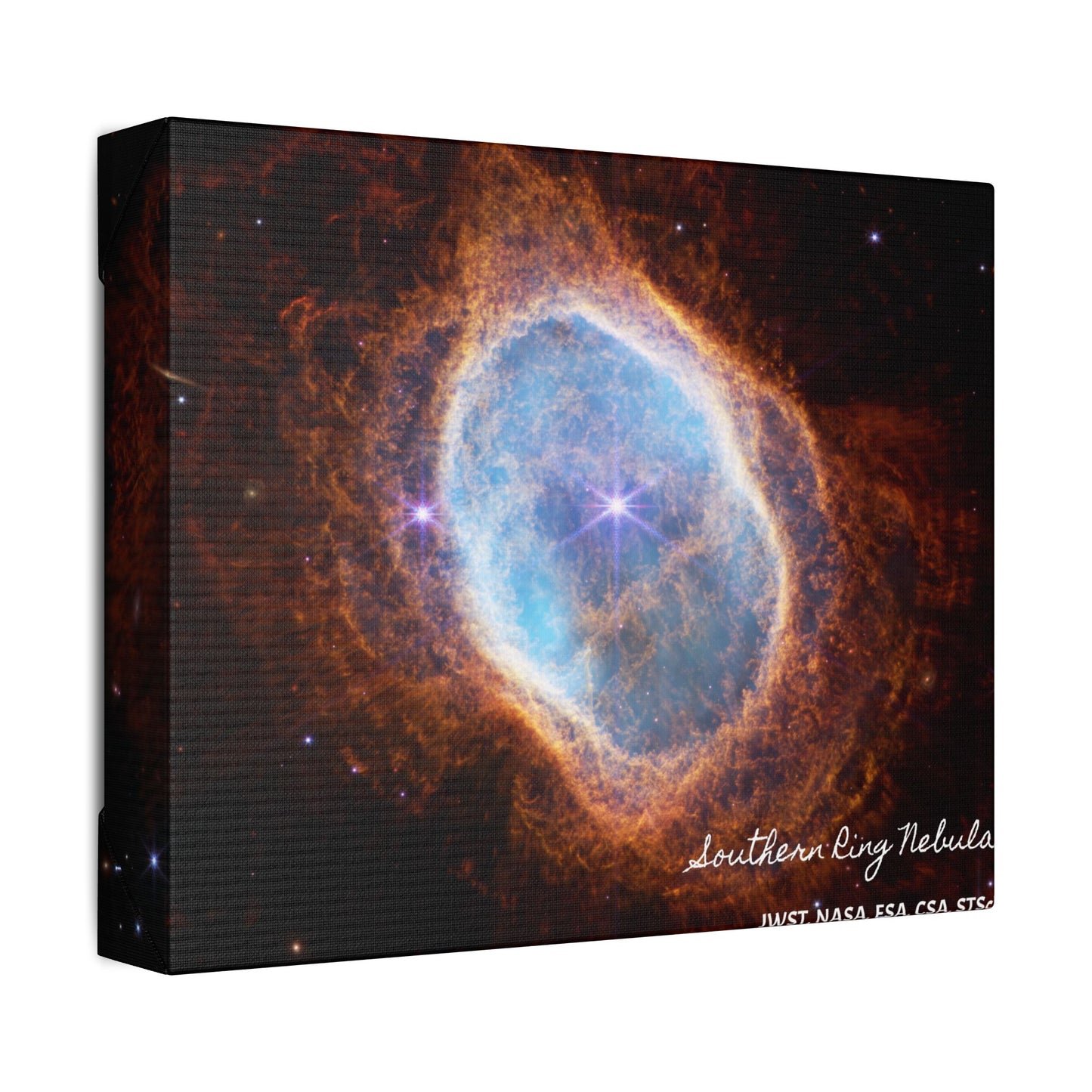Southern Ring Nebula, Canvas Wall Art