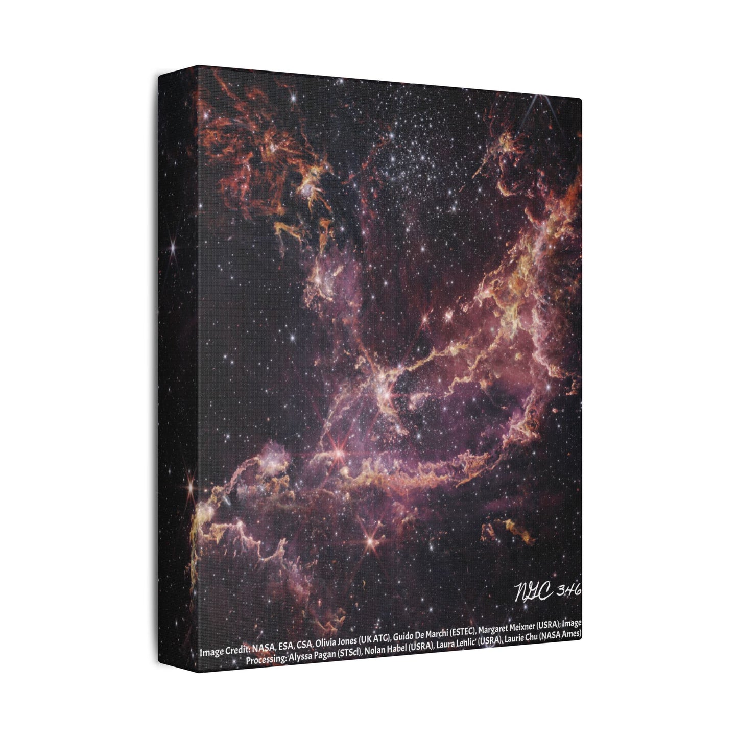 NGC 346, Canvas Wall Art