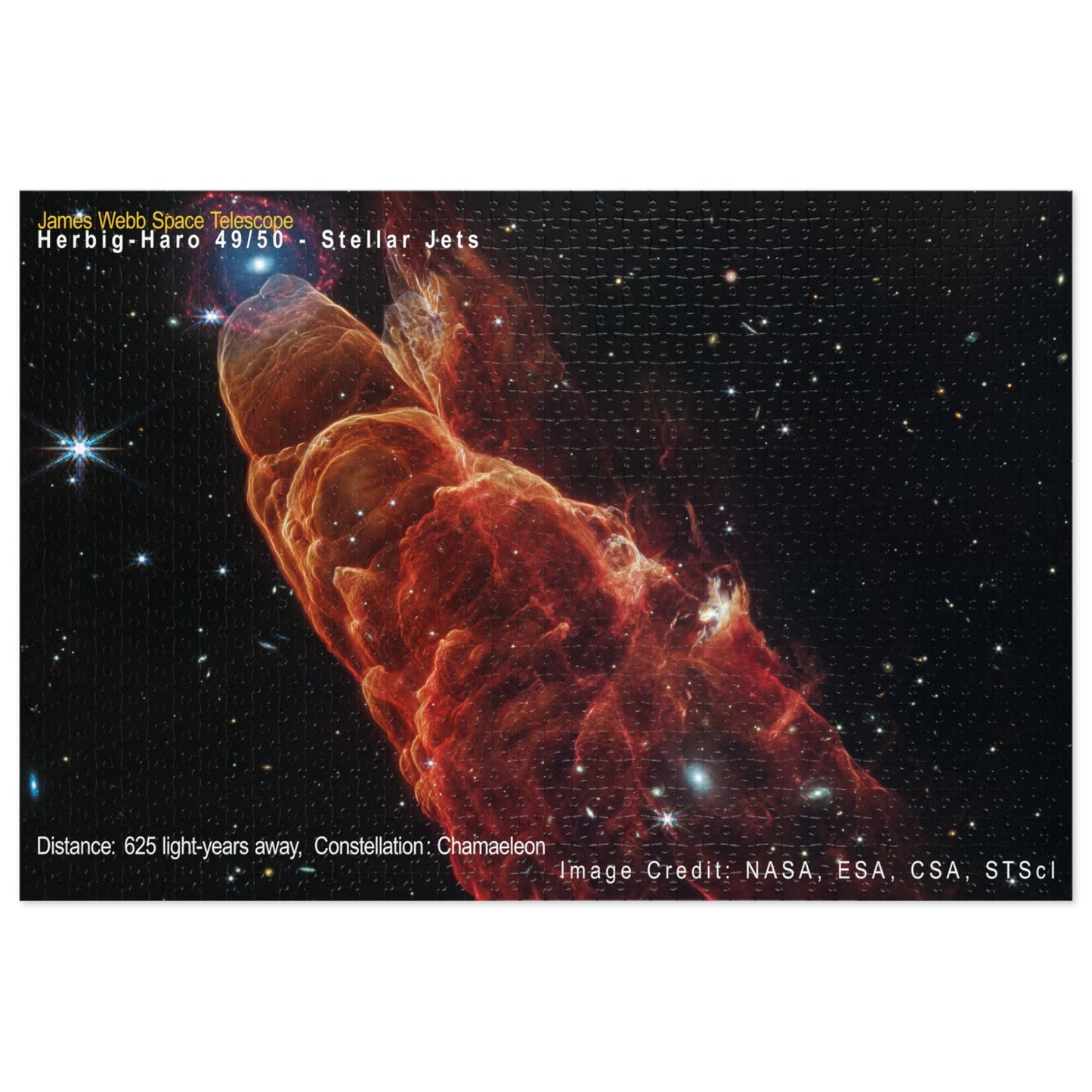 Herbig-Haro 49/50, Jigsaw Puzzle