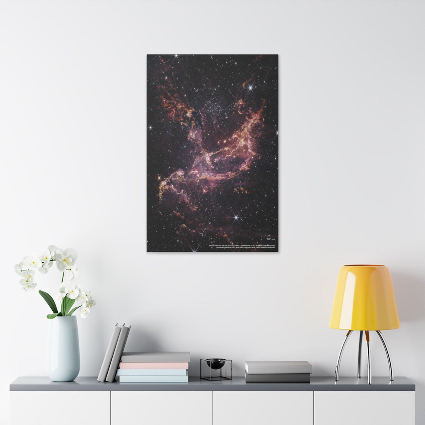 NGC 346, Canvas Wall Art