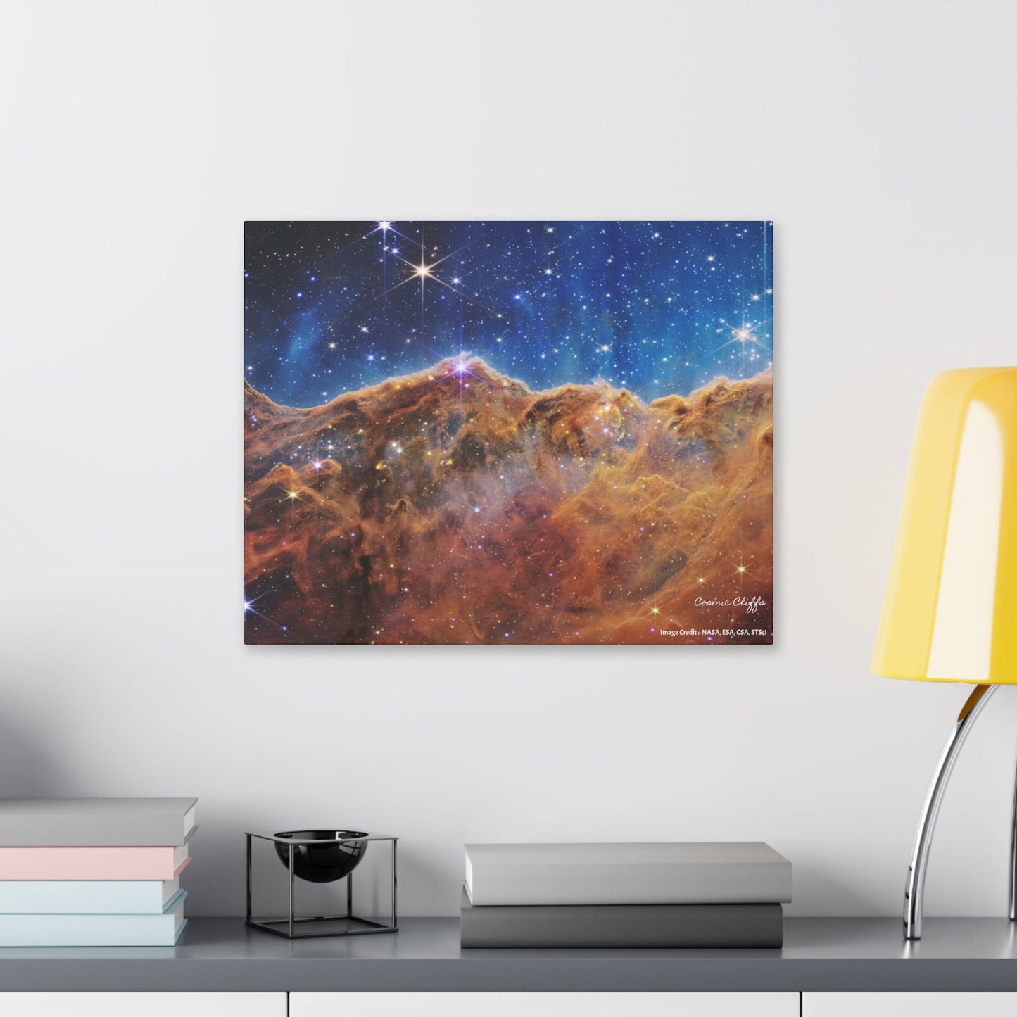 Cosmic Cliffs, Canvas Wall Art