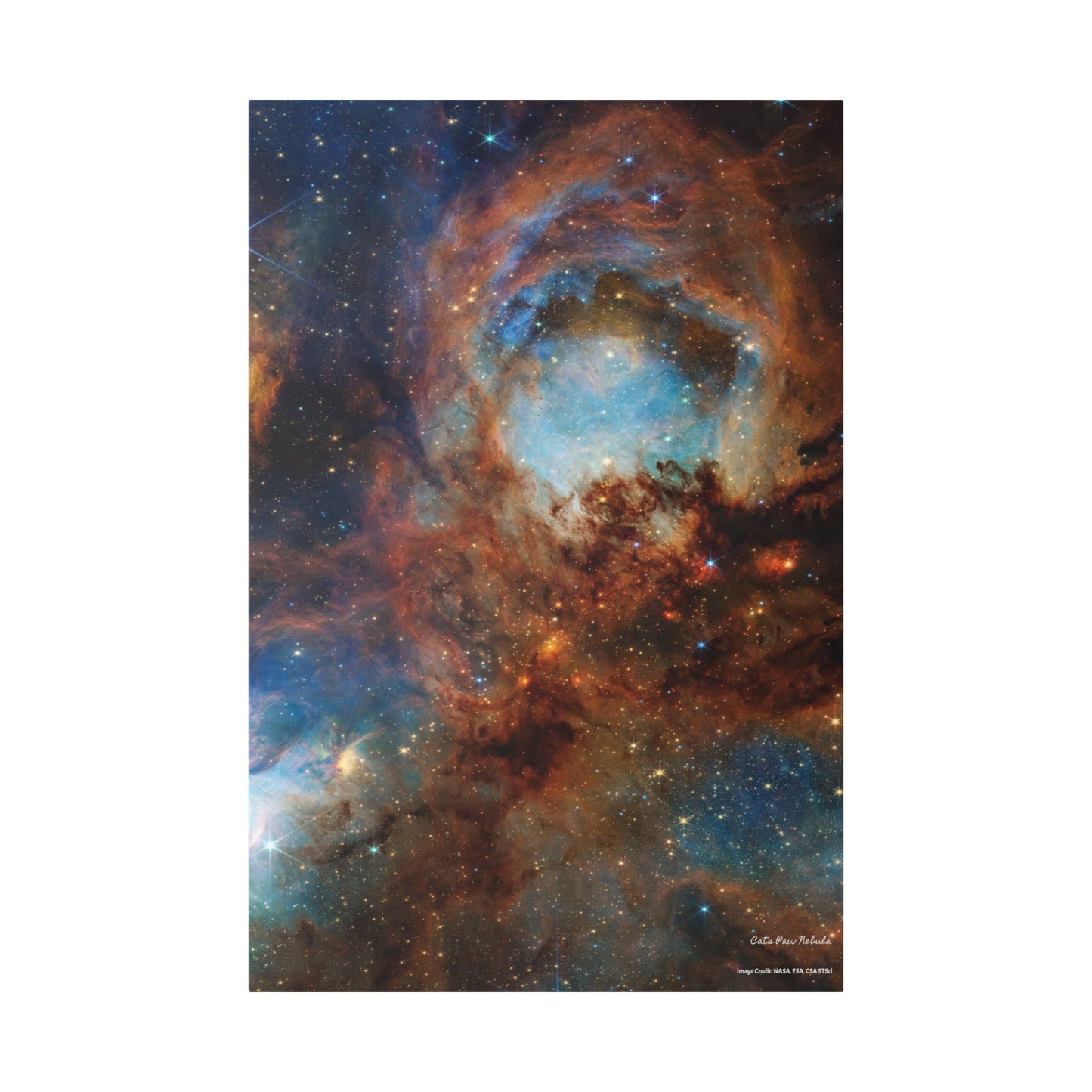 Cat’s Paw Nebula, Canvas Wall Art