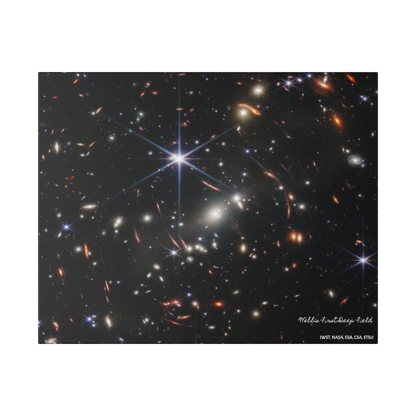 Webb's First Deep Field, Canvas Wall Art