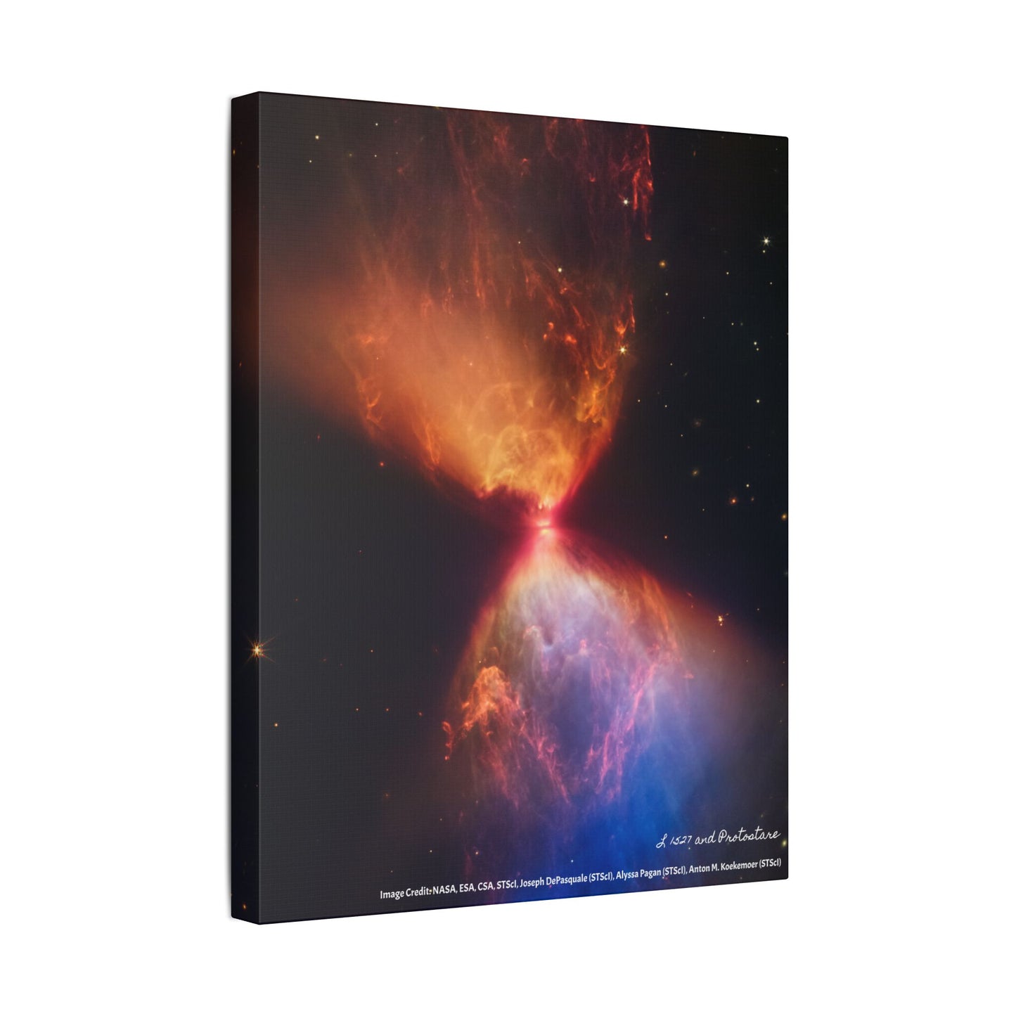 L 1527 and Protostar, Canvas Wall Art