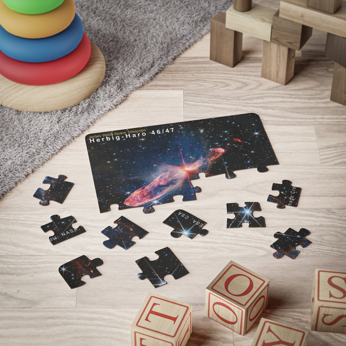 Herbig-Haro 46/47, Kids' Puzzle