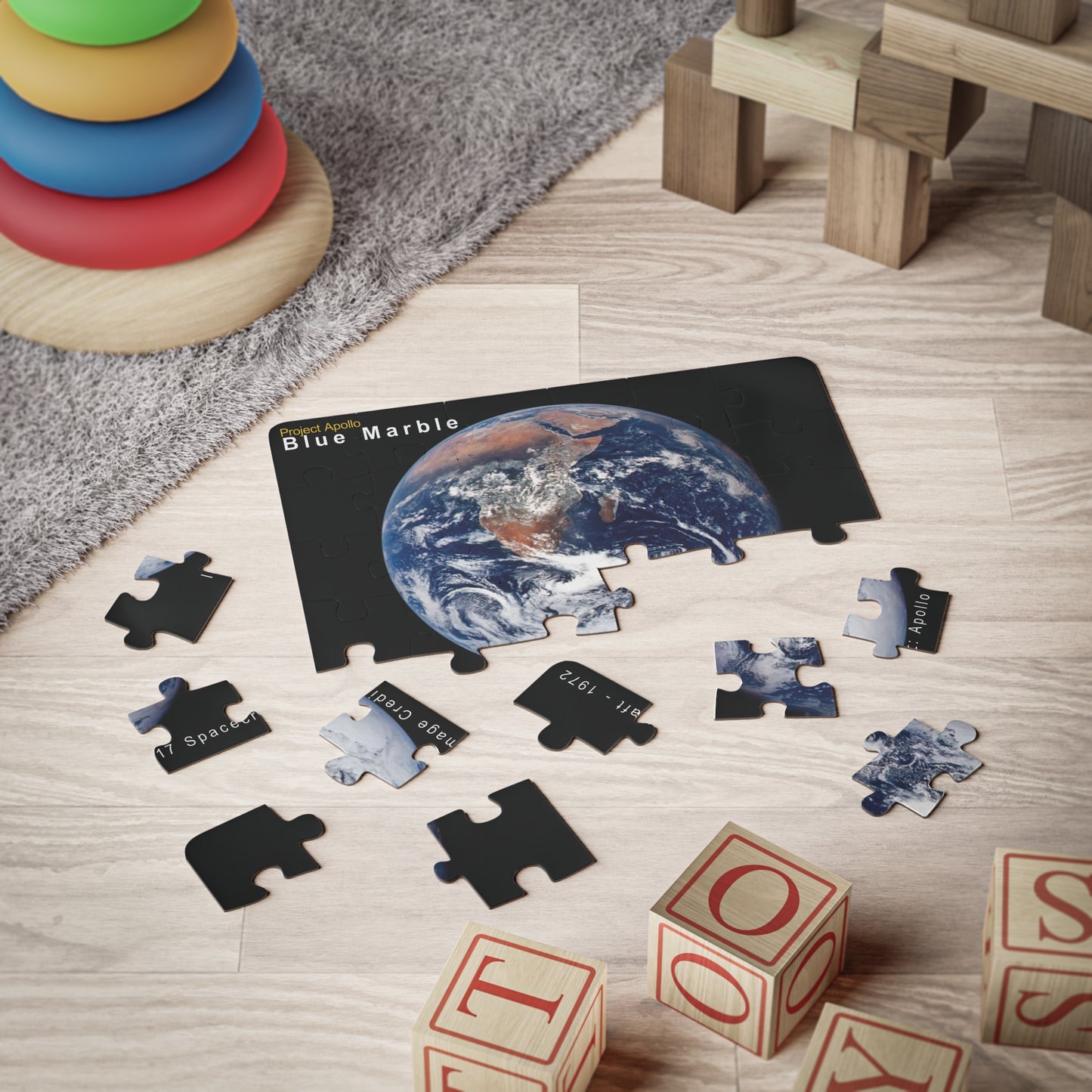 Blue Marble, Kids' Puzzle