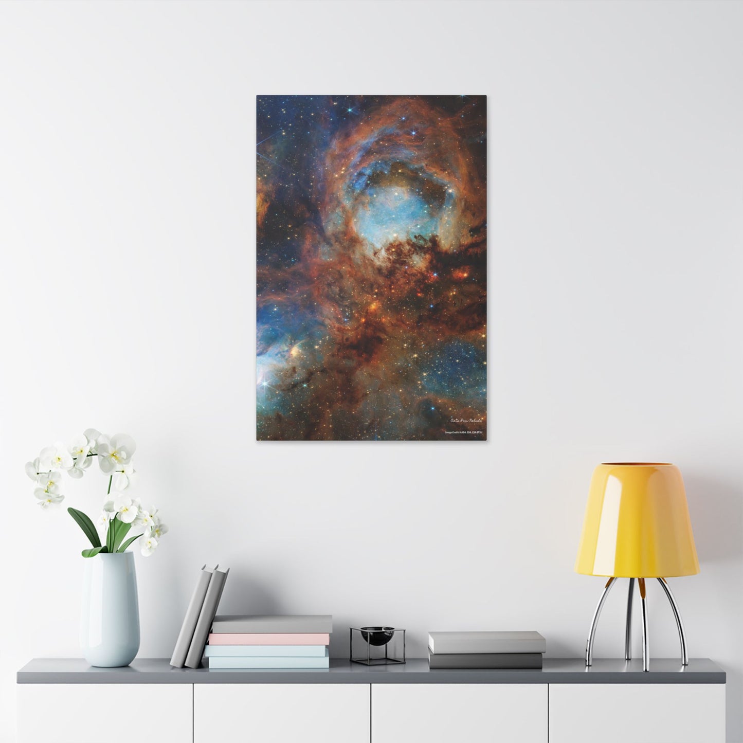 Cat’s Paw Nebula, Canvas Wall Art