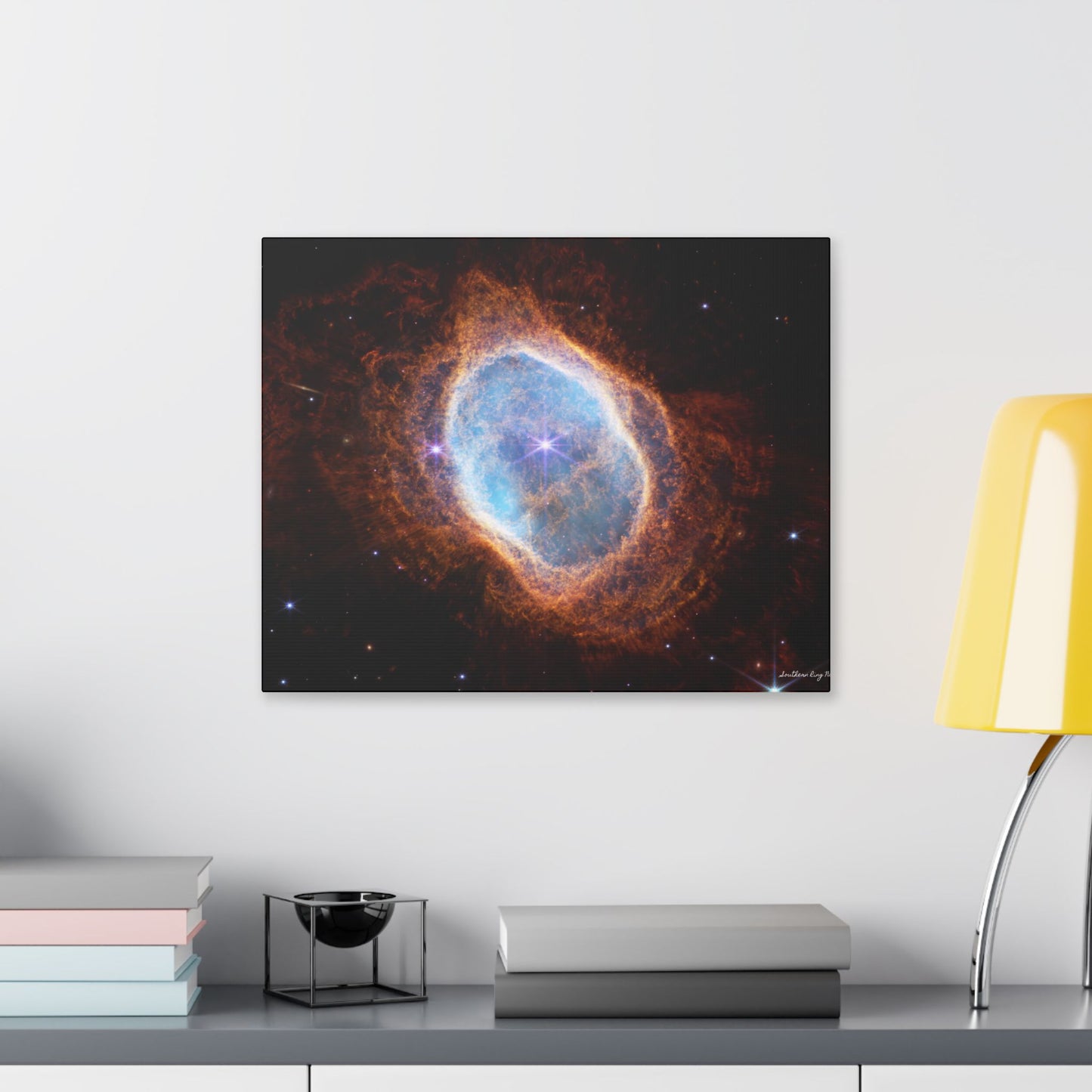 Southern Ring Nebula, Canvas Wall Art