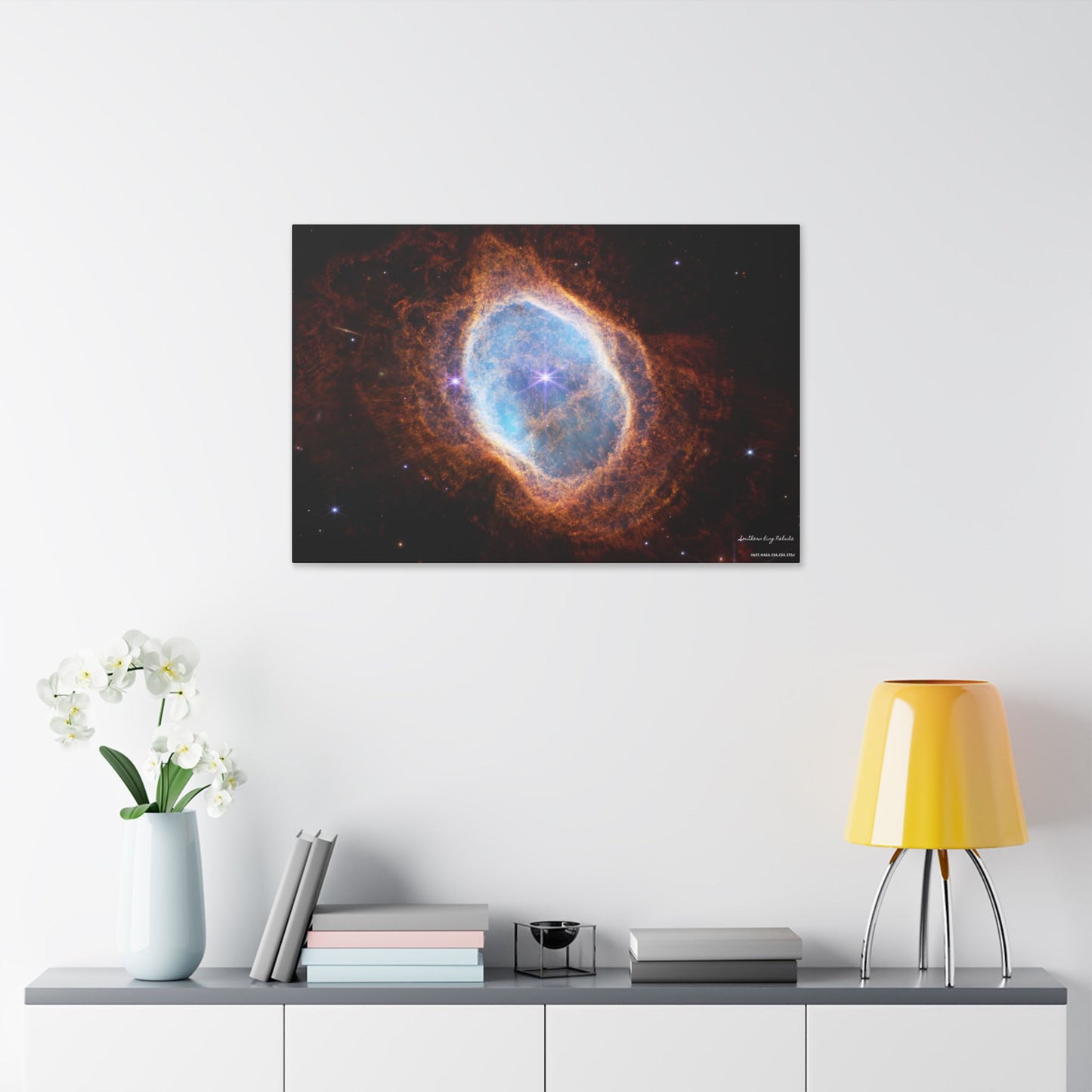 Southern Ring Nebula, Canvas Wall Art