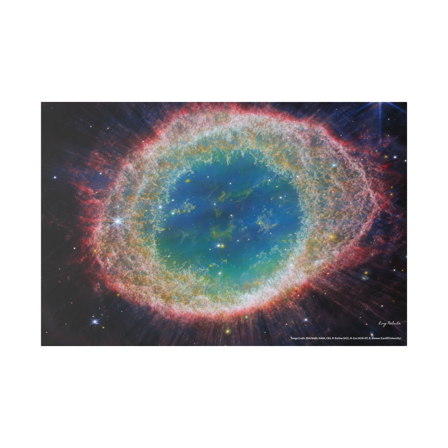 Ring Nebula, Canvas Wall Art
