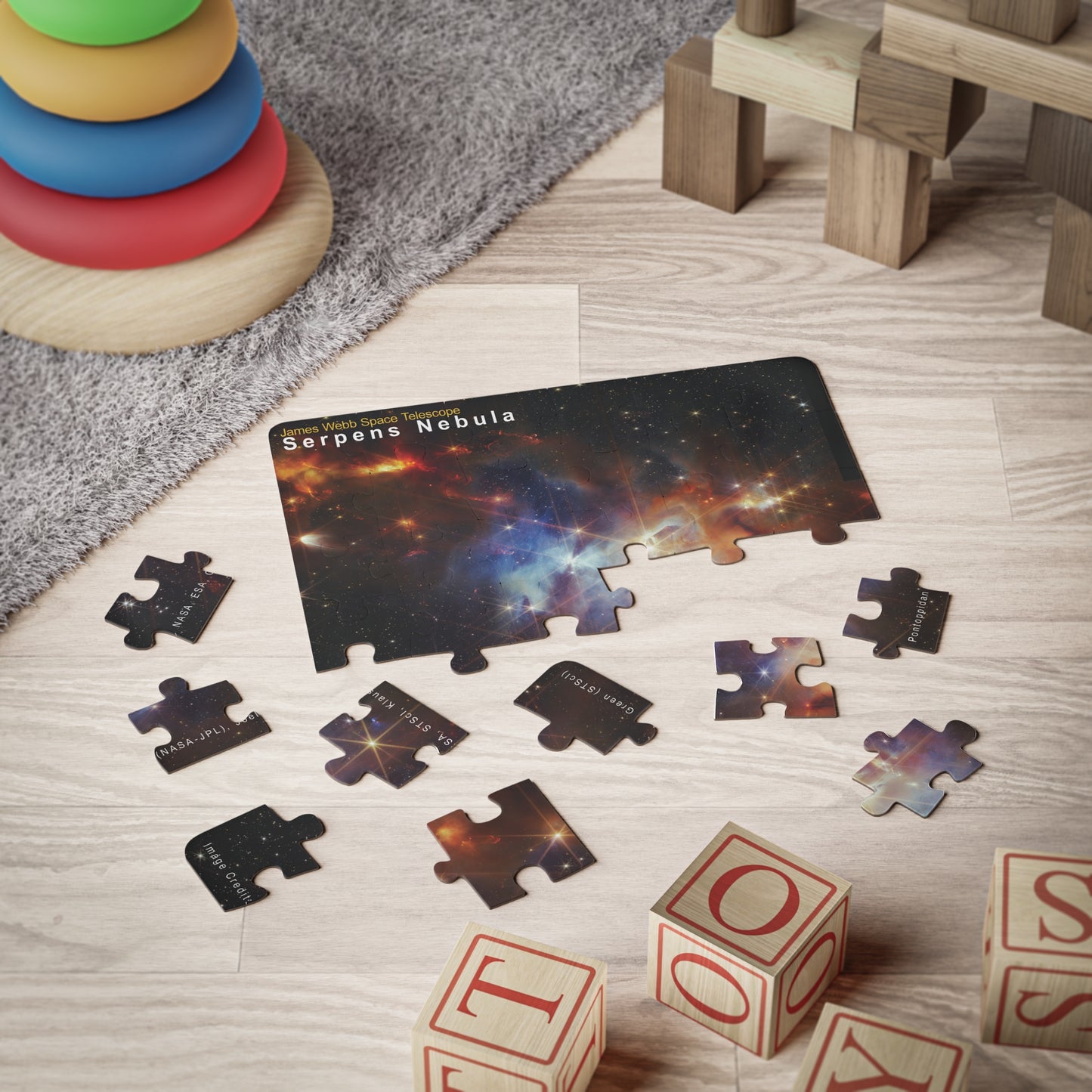 Serpens Nebula, Kids' Puzzle