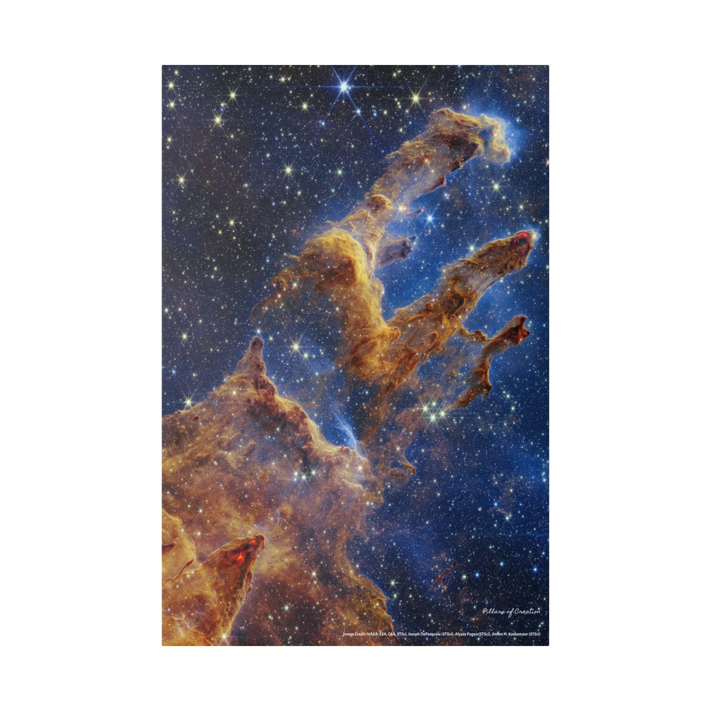 Pillars of Creation, Canvas Wall Art