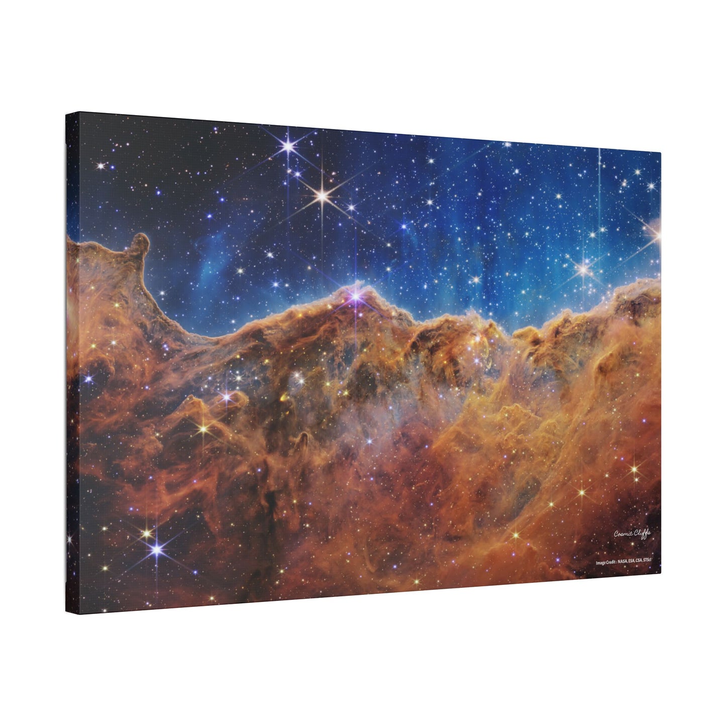 Cosmic Cliffs, Canvas Wall Art