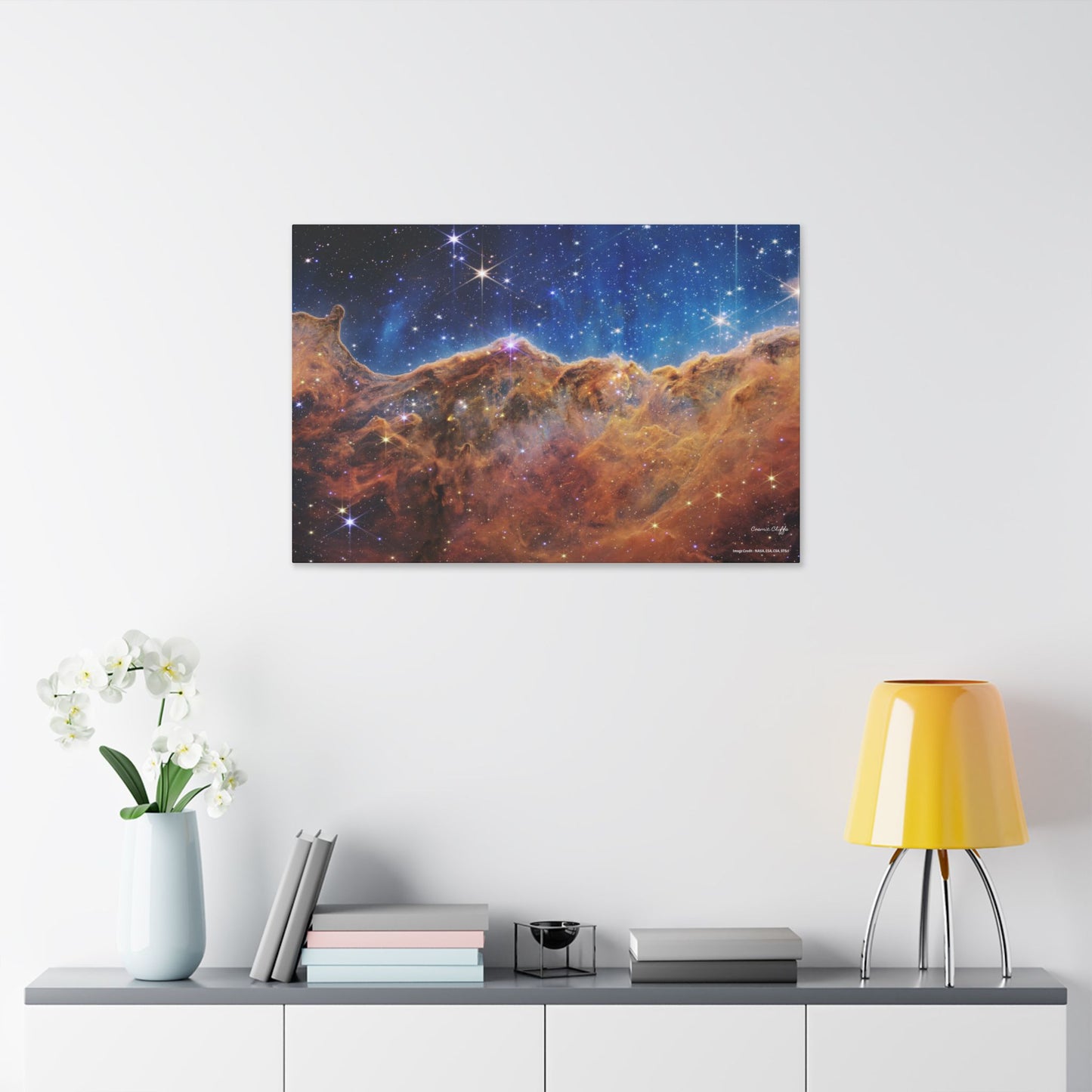Cosmic Cliffs, Canvas Wall Art