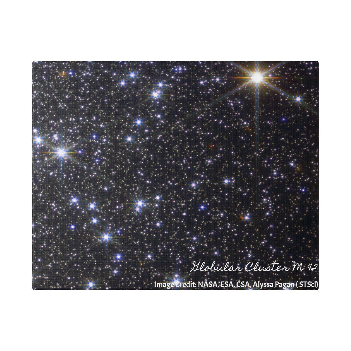 Globular Cluster M92, Canvas Wall Art