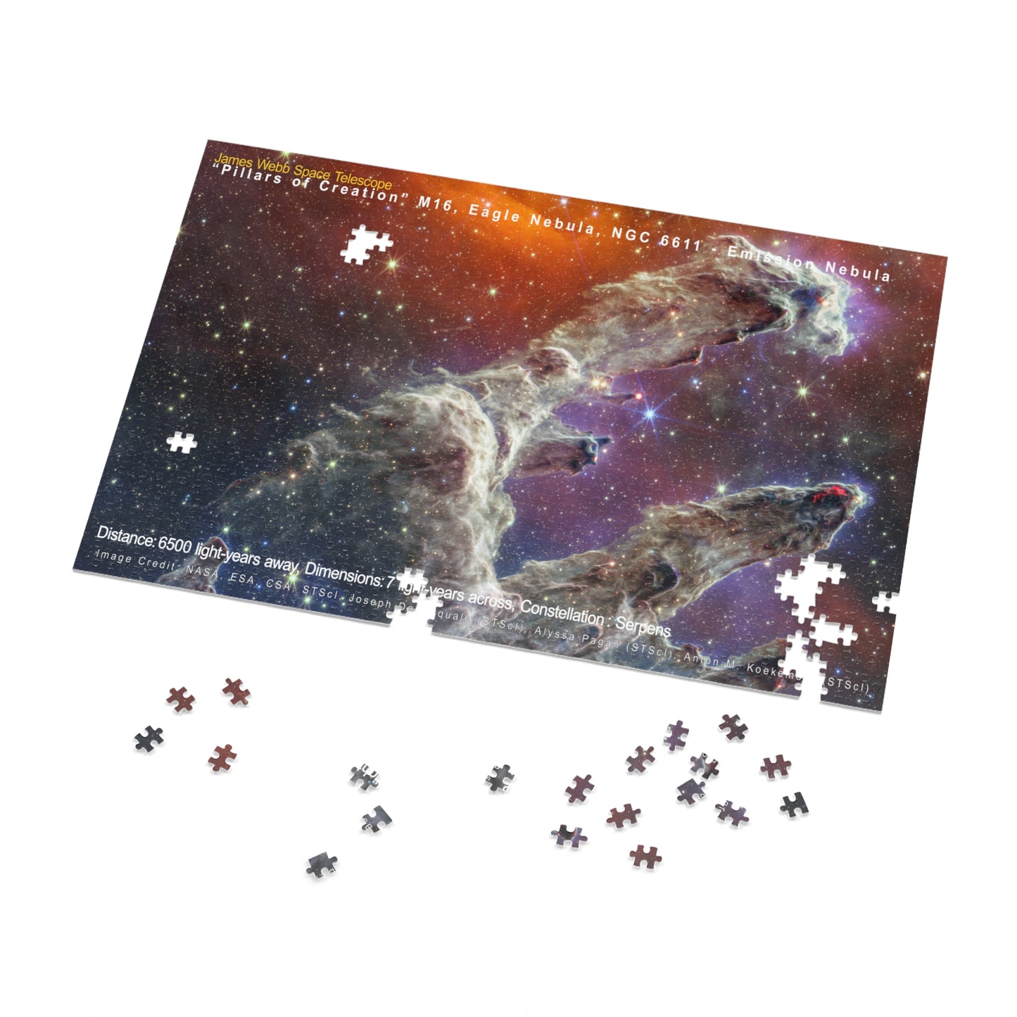 Pillars of Creation, Jigsaw Puzzle
