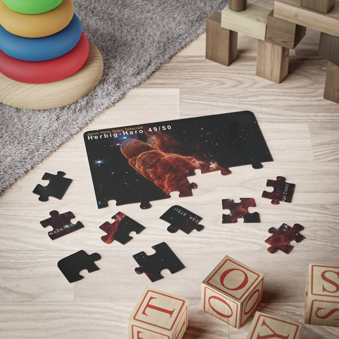 Herbig-Haro 49/50, Kids' Puzzle