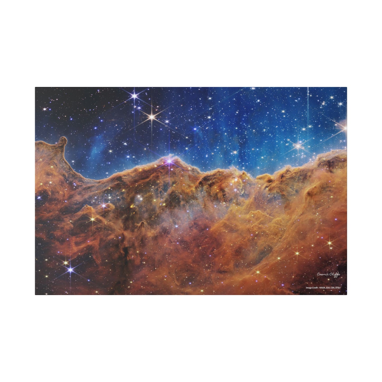 Cosmic Cliffs, Canvas Wall Art