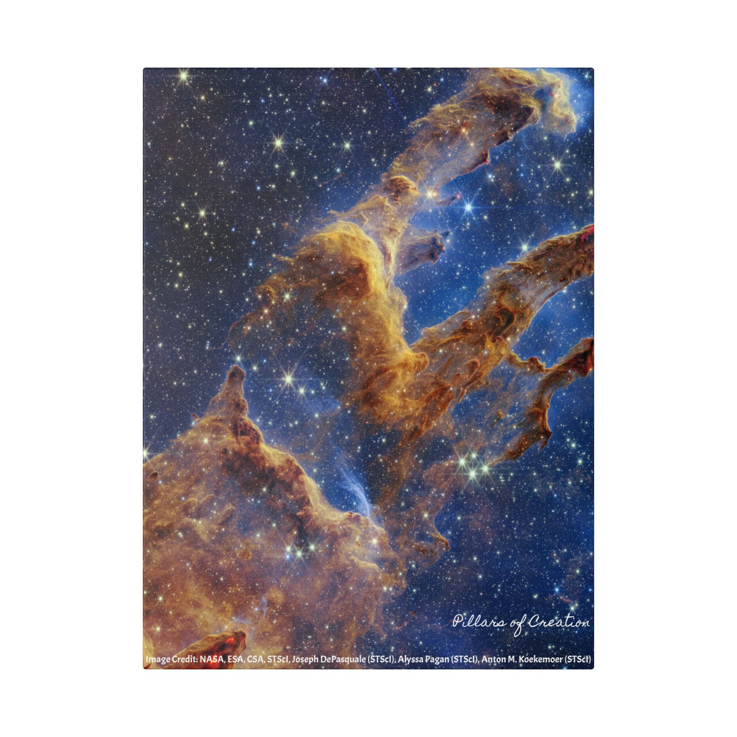 Pillars of Creation, Canvas Wall Art