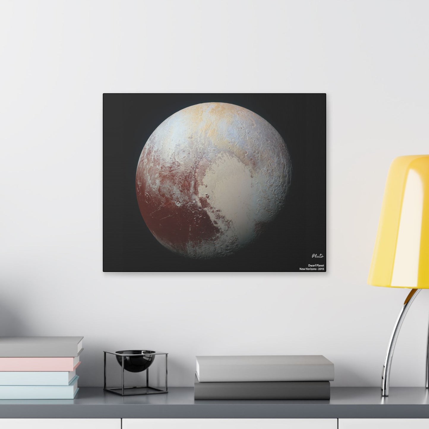 Pluto, Canvas Wall Art