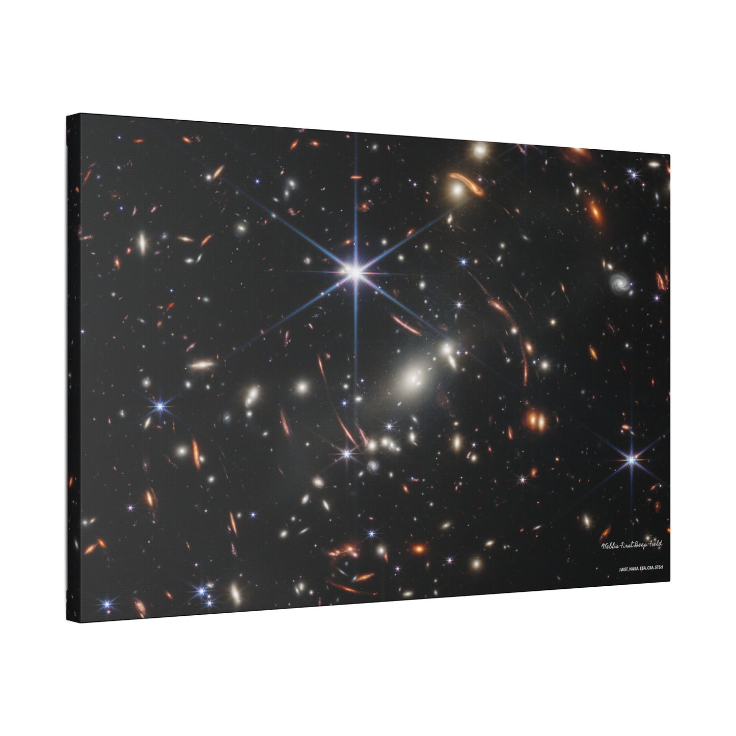 Webb's First Deep Field, Canvas Wall Art