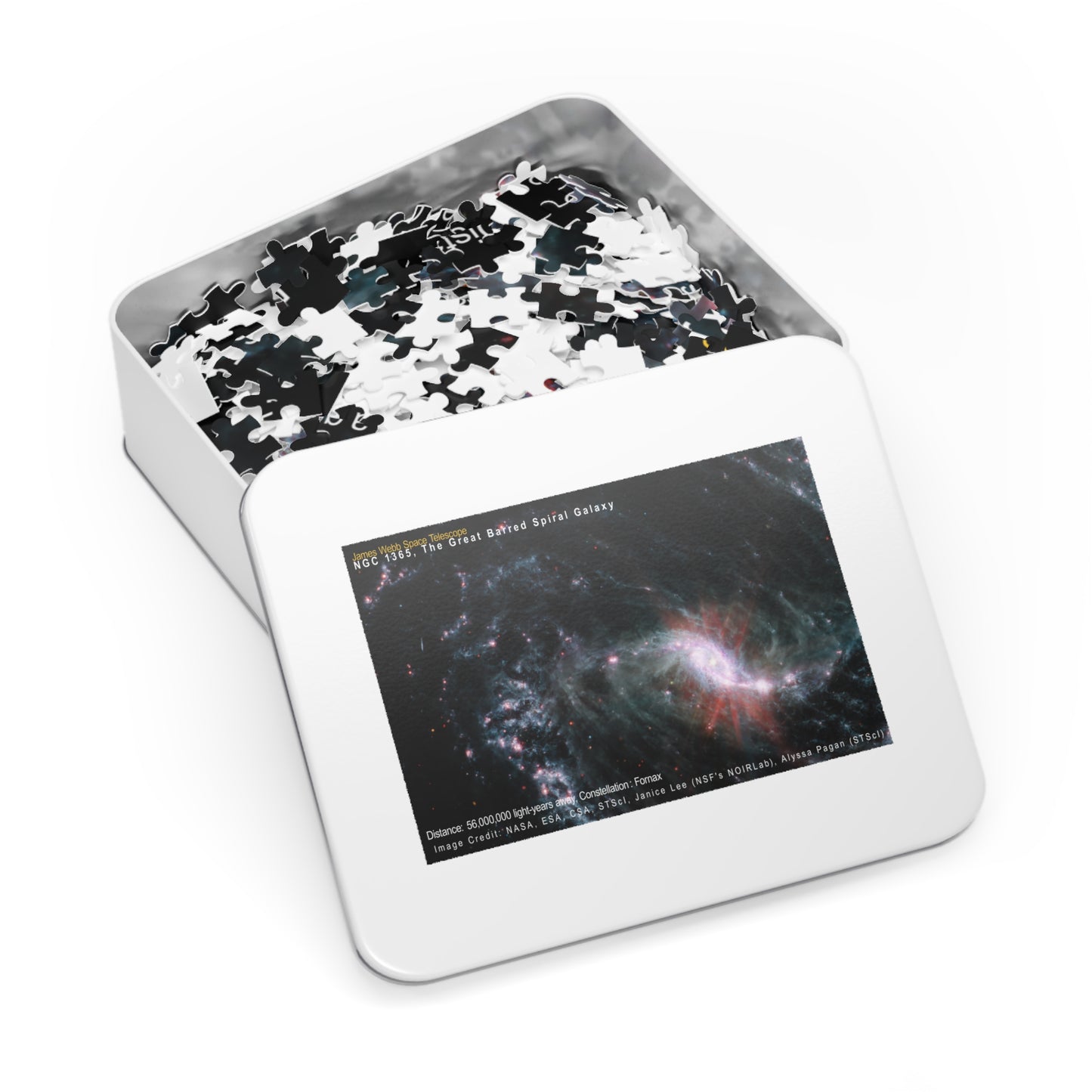 The Great Barred Spiral Galaxy, Jigsaw Puzzle