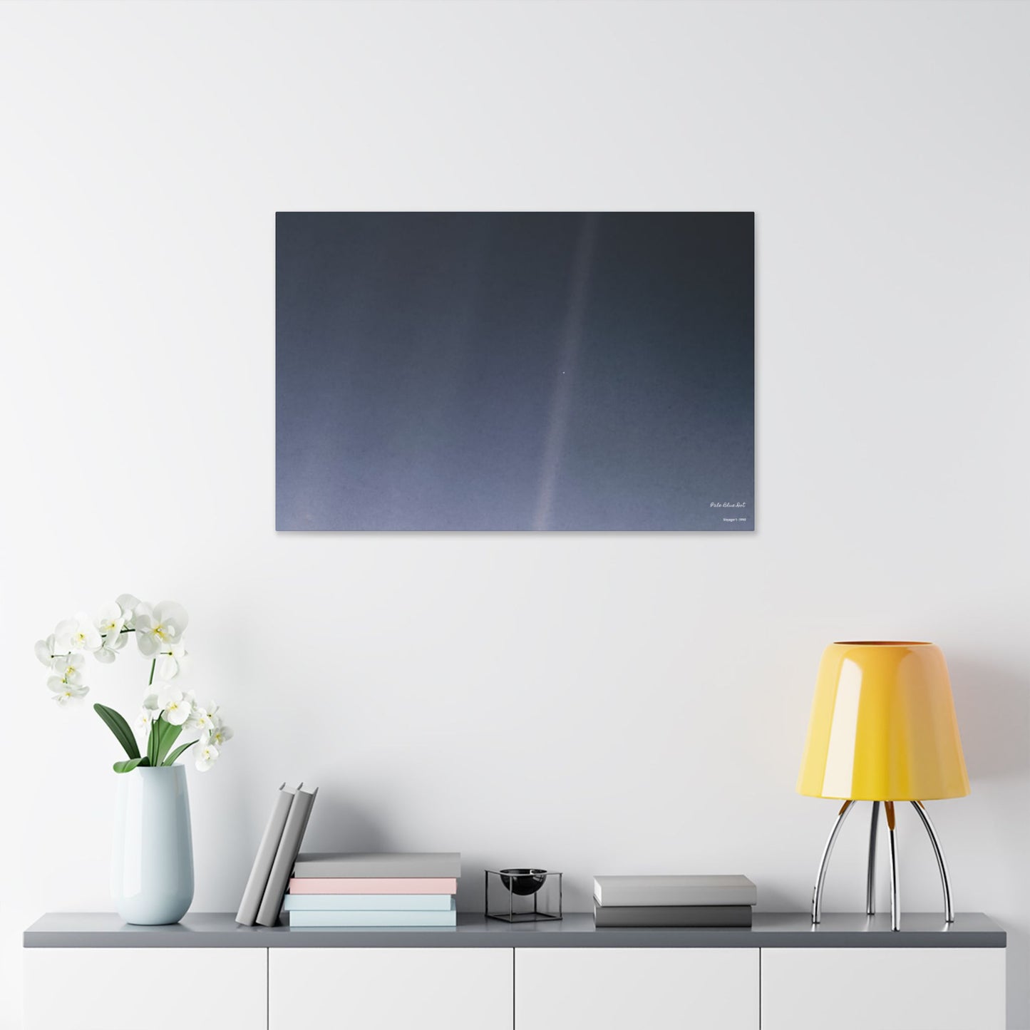 Pale Blue Dot, Canvas Wall Art