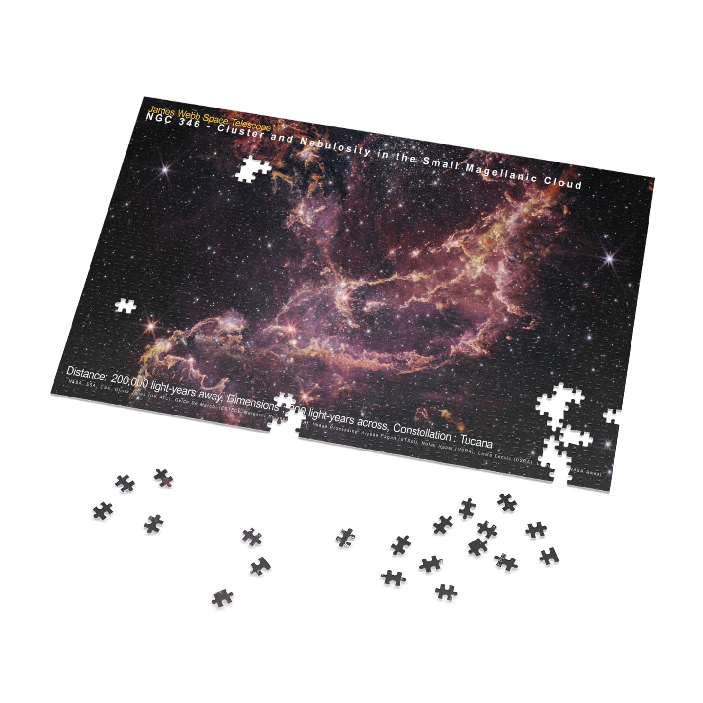 NGC 346, Jigsaw Puzzle