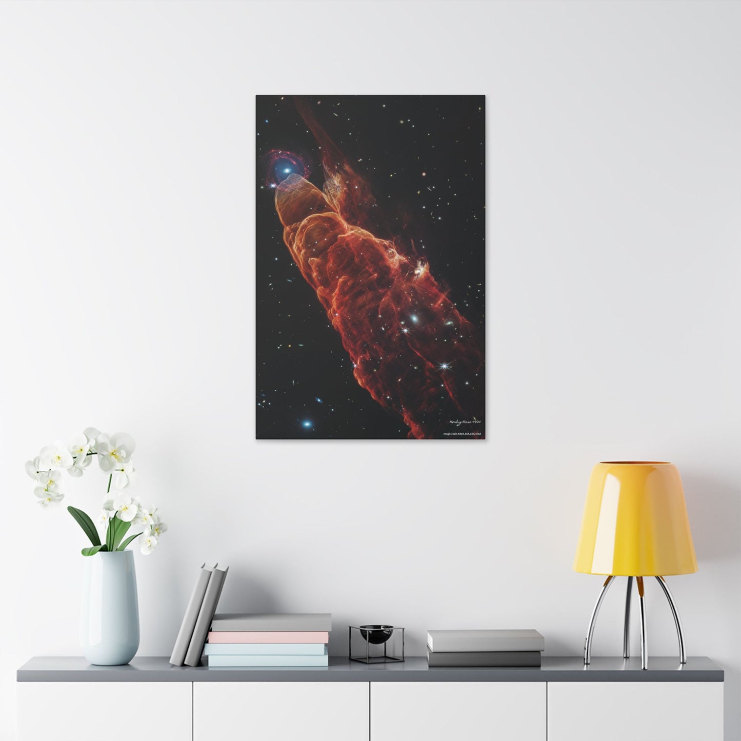 Herbig-Haro 49/50, Canvas Wall Art