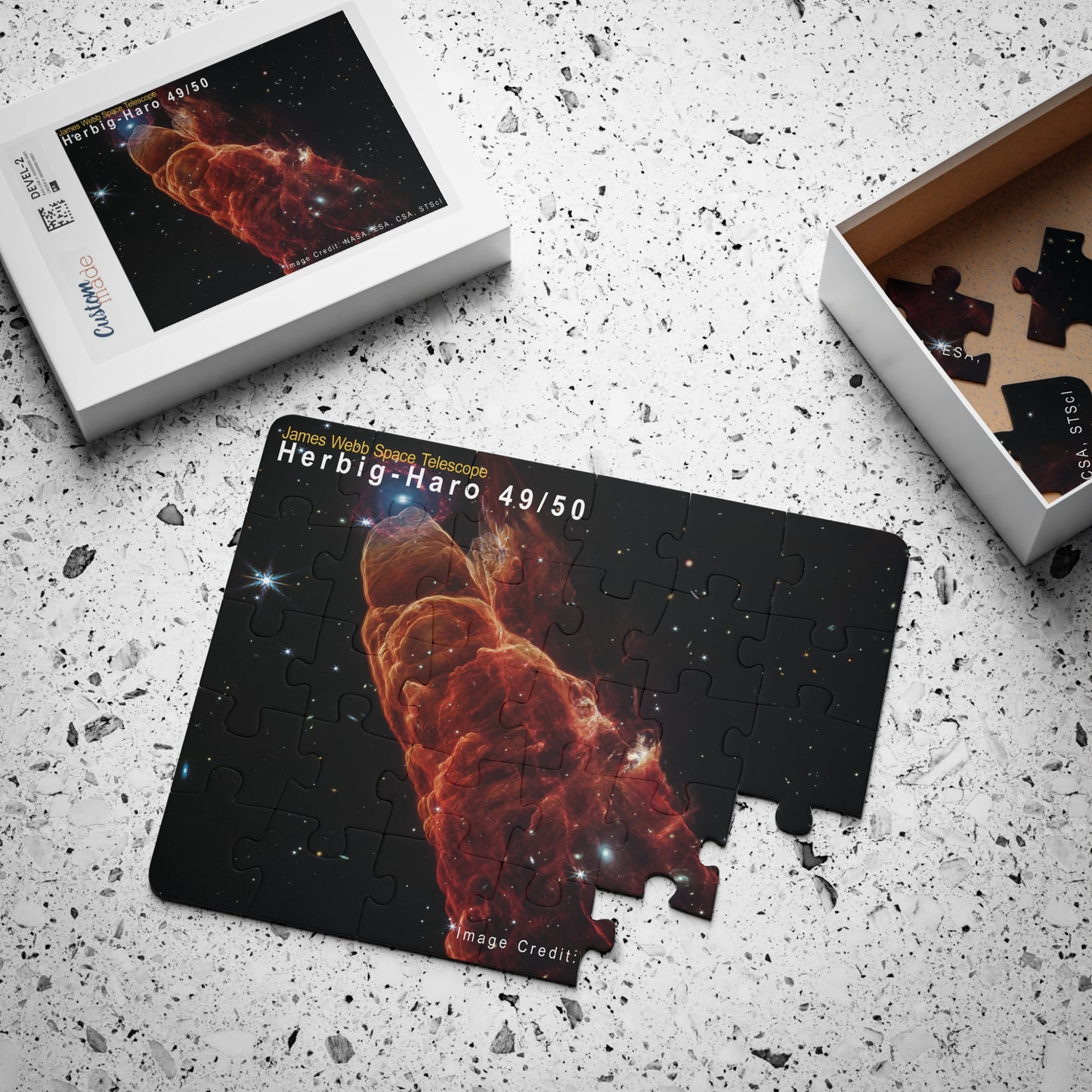 Herbig-Haro 49/50, Kids' Puzzle