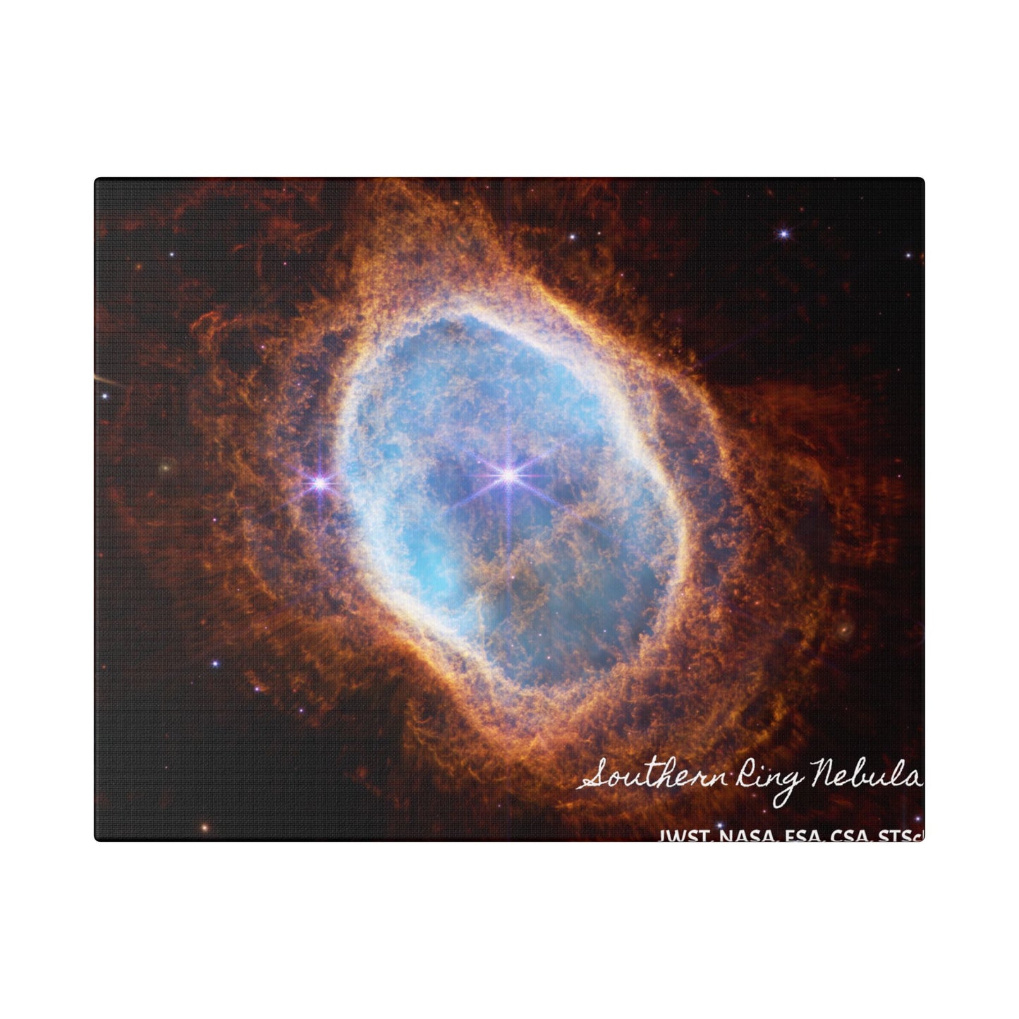 Southern Ring Nebula, Canvas Wall Art