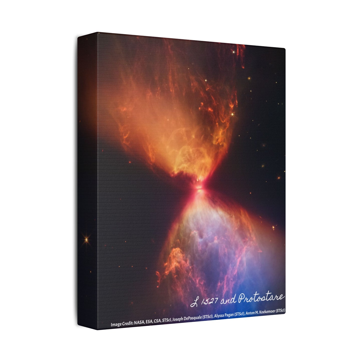 L 1527 and Protostar, Canvas Wall Art