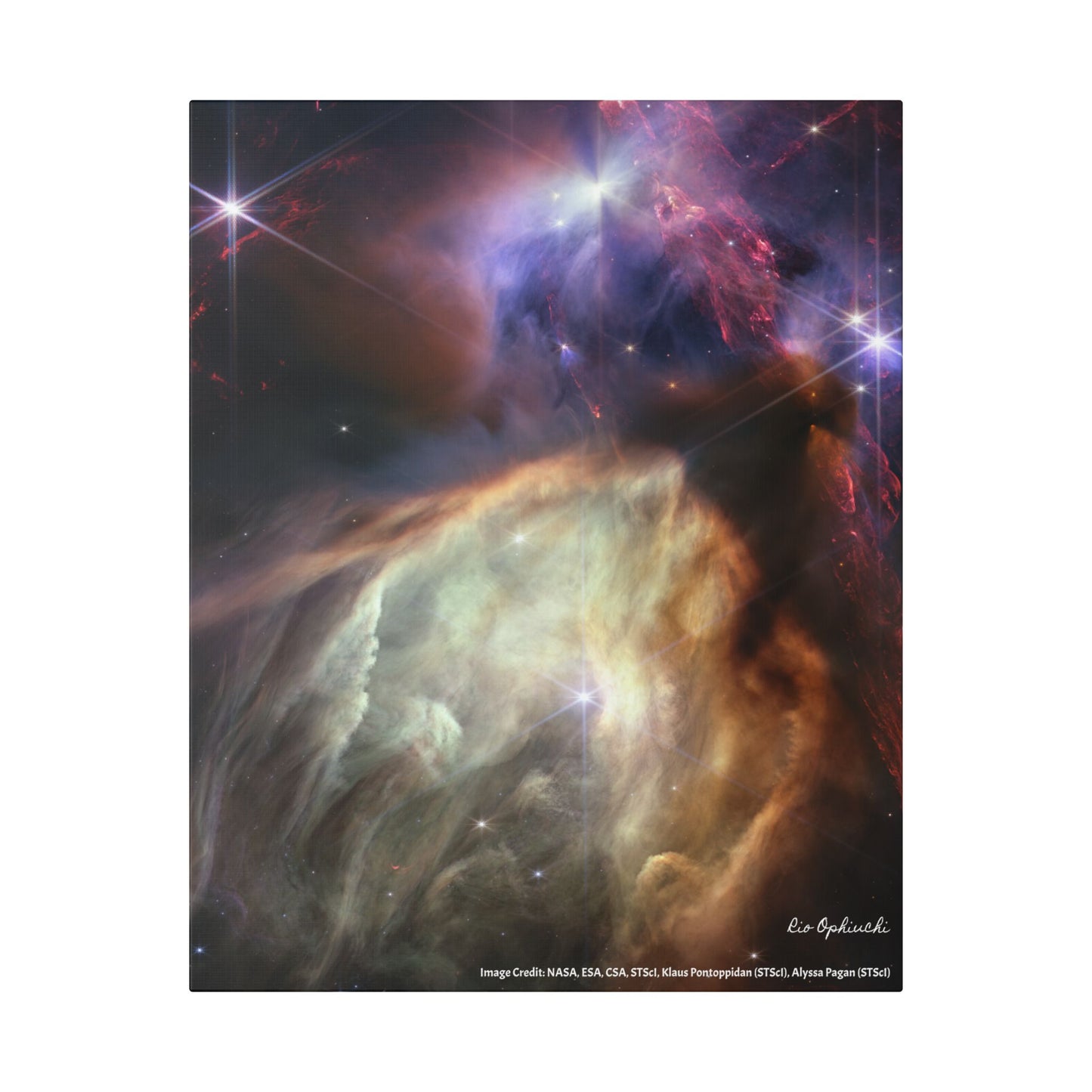 Rho Ophiuchi, Canvas Wall Art