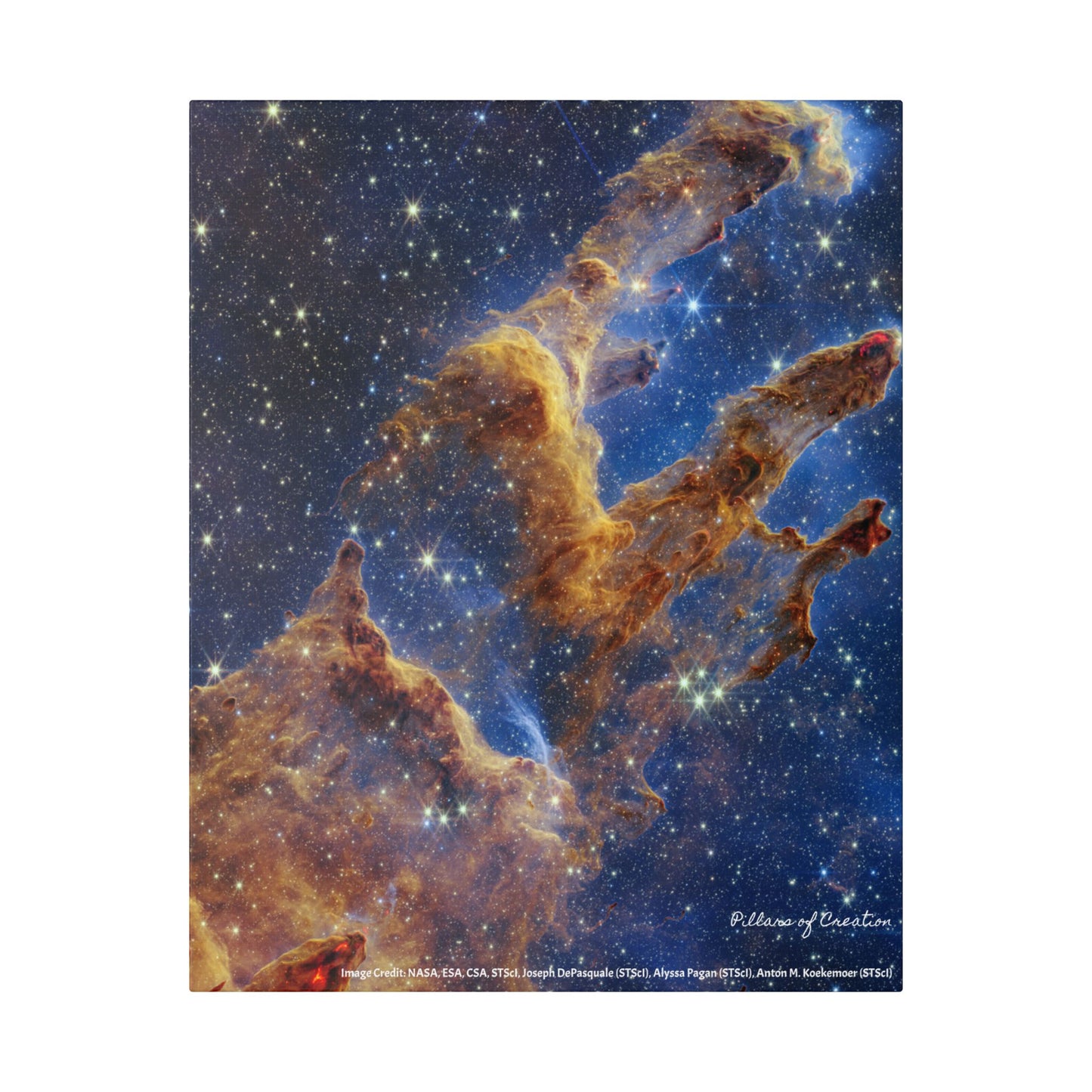 Pillars of Creation, Canvas Wall Art