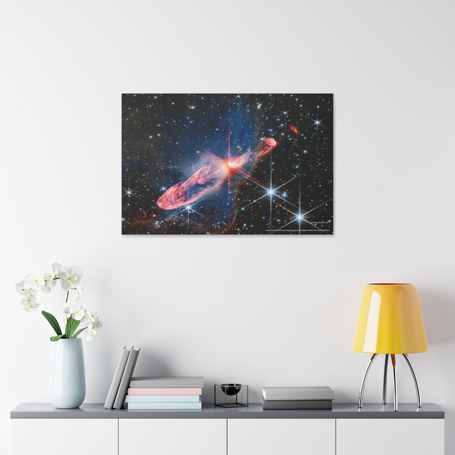 Herbig-Haro 46/47, Canvas Wall Art