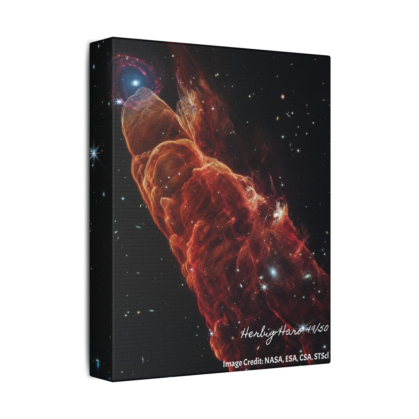 Herbig-Haro 49/50, Canvas Wall Art