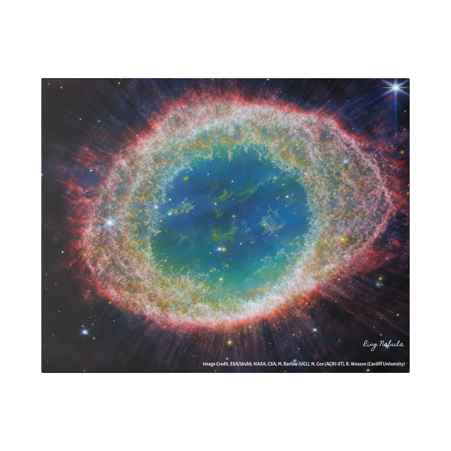Ring Nebula, Canvas Wall Art