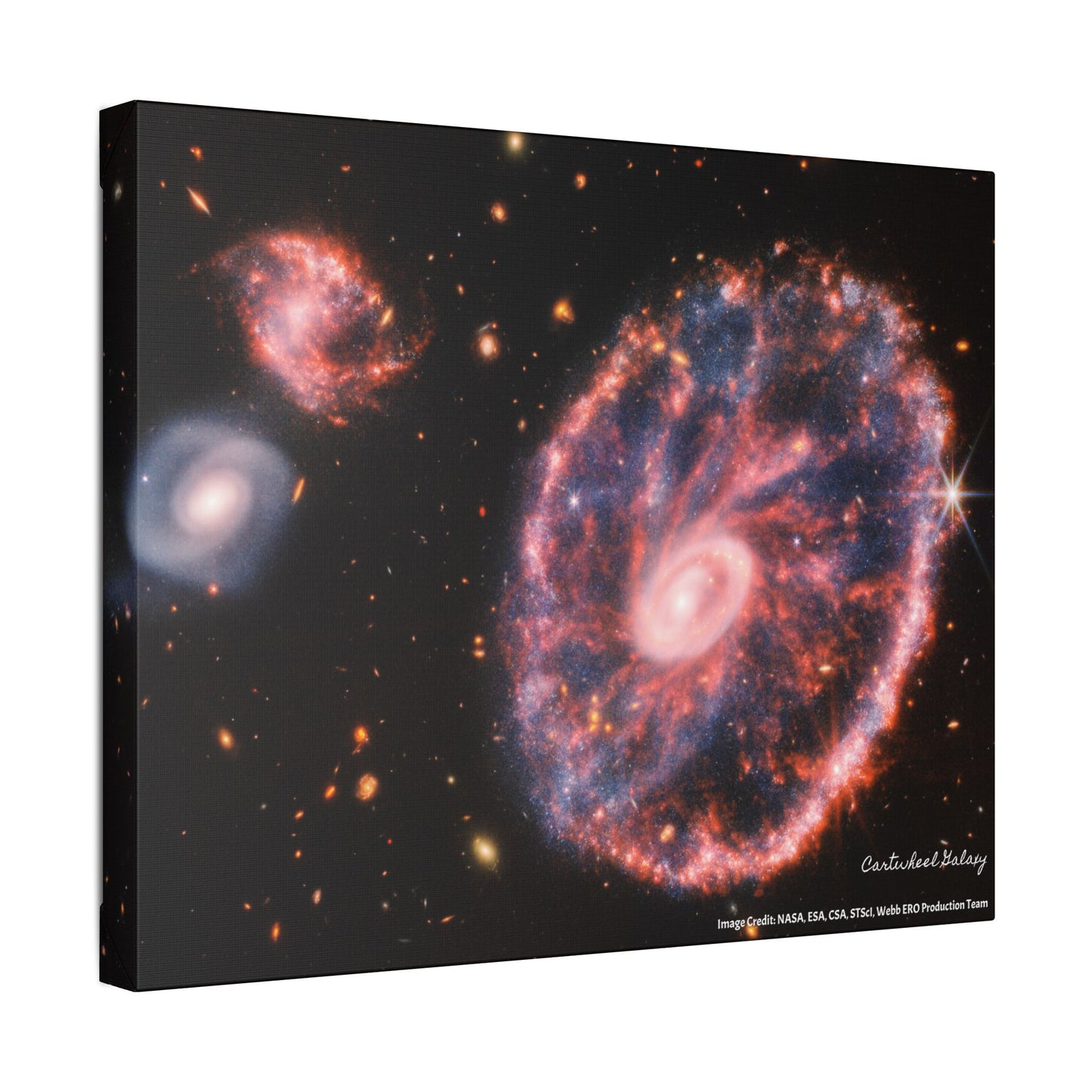 Cartwheel Galaxy, Canvas Wall Art
