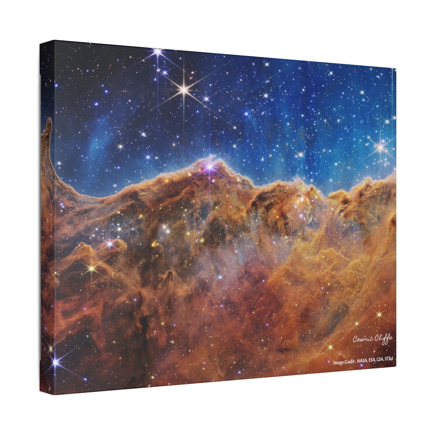 Cosmic Cliffs, Canvas Wall Art